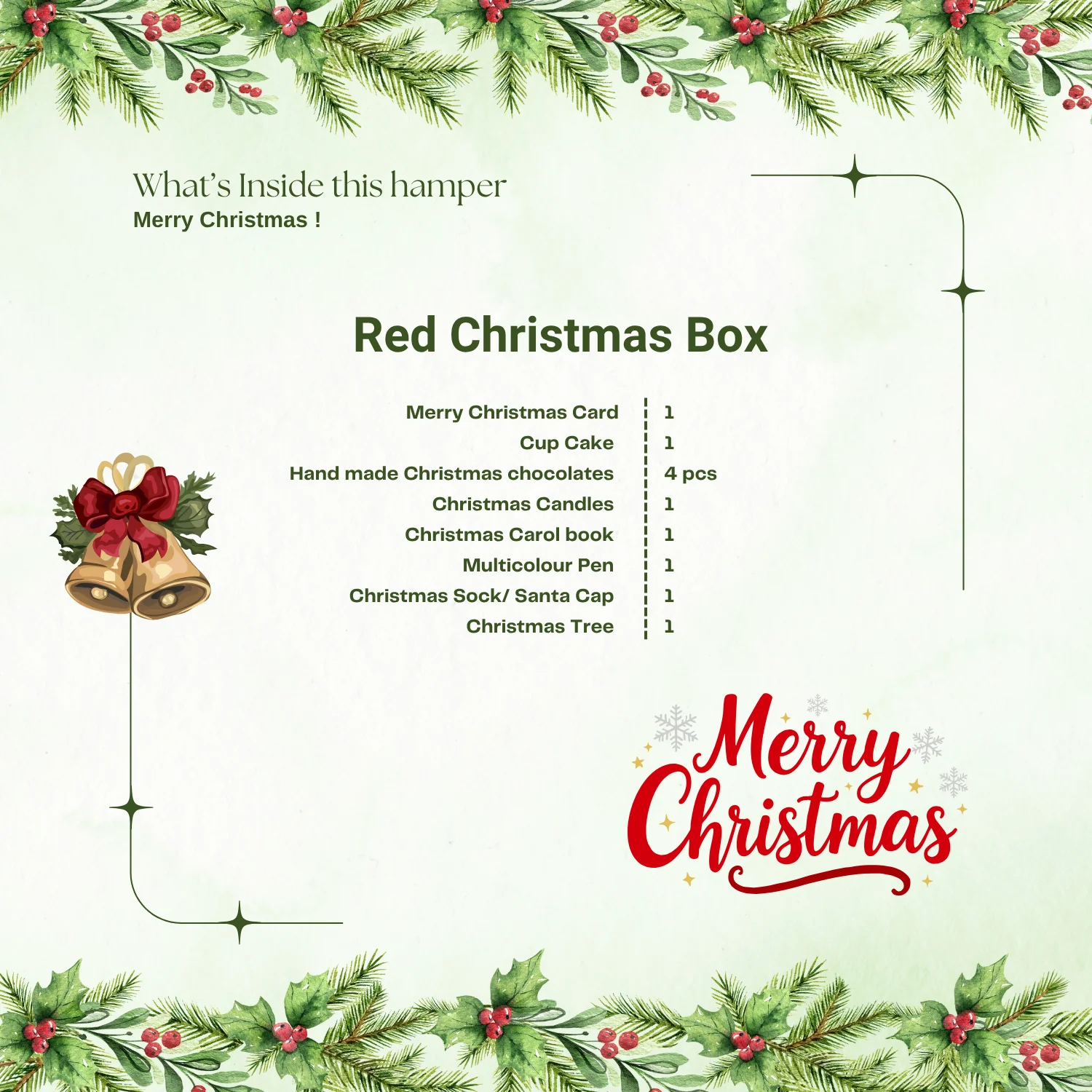Red Christmas Box - Image 6