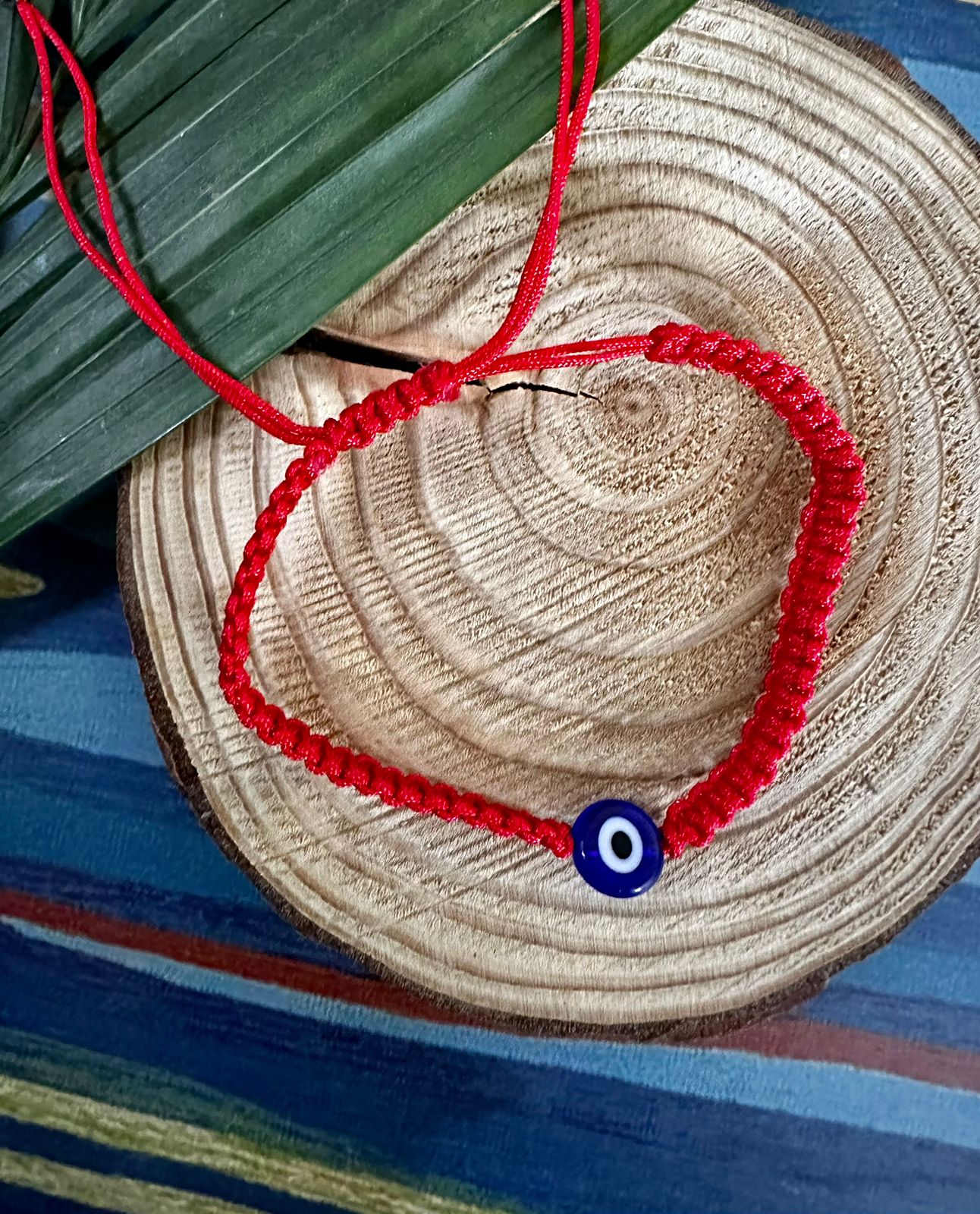 Red evil eye band (set of 2) - Image 2