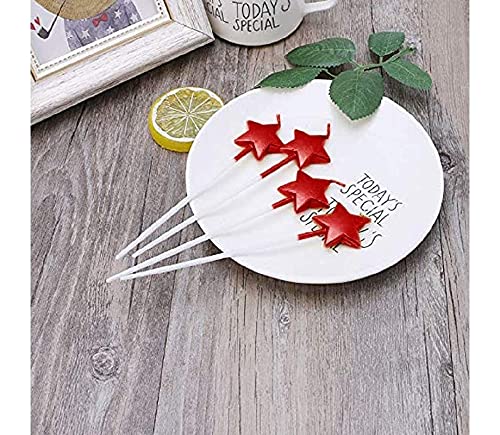 Red Star Stick Candles - Image 3