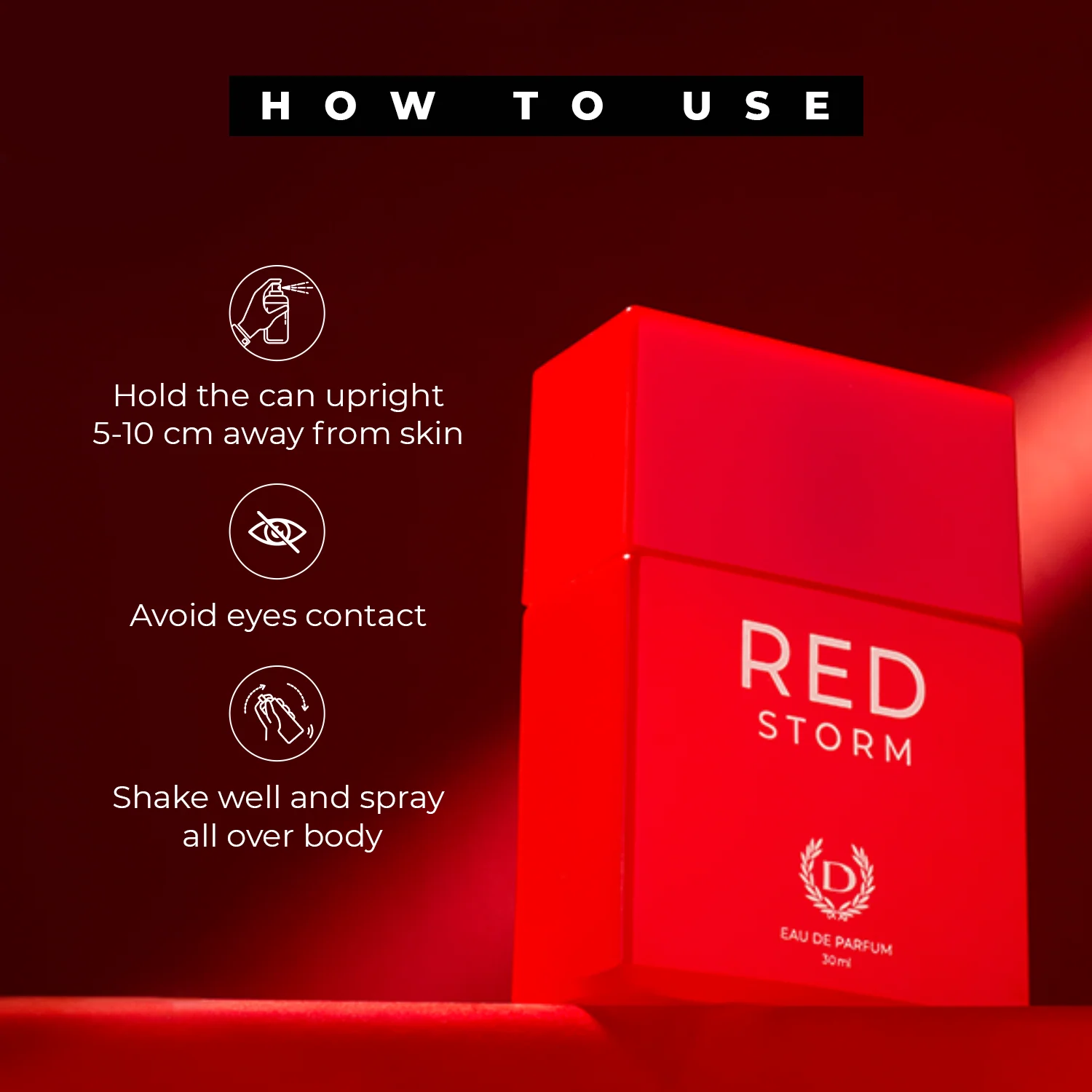 Red Storm Perfume 30Ml - Image 5
