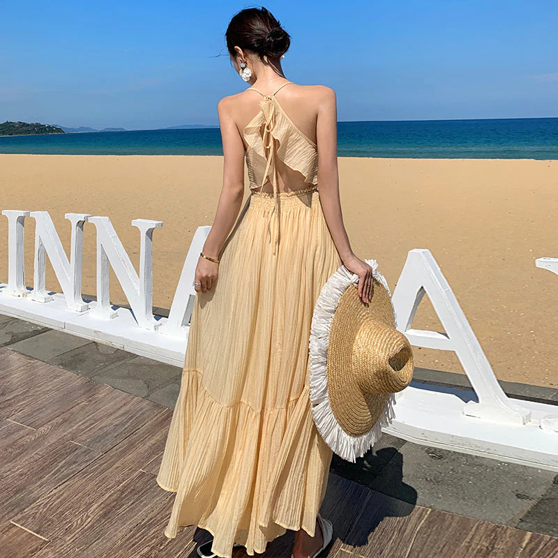 Reese Halter Dress - Image 2