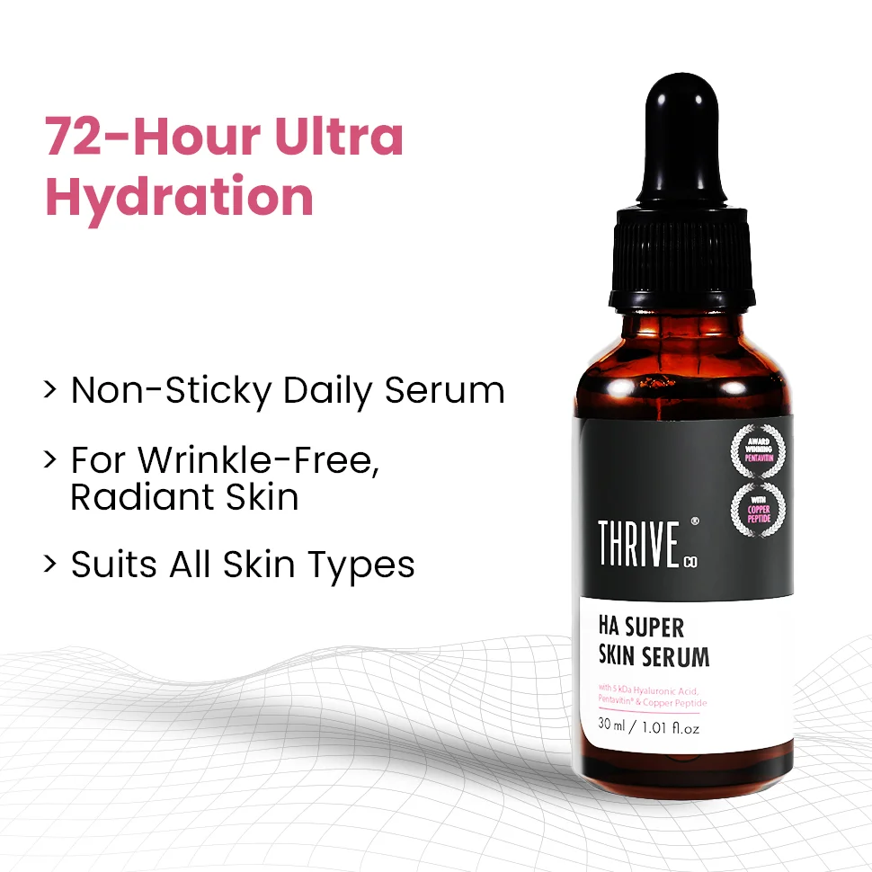 Regenerative 5Kda Hyaluronic Acid Super Serum for Radiant Skin, 30ml