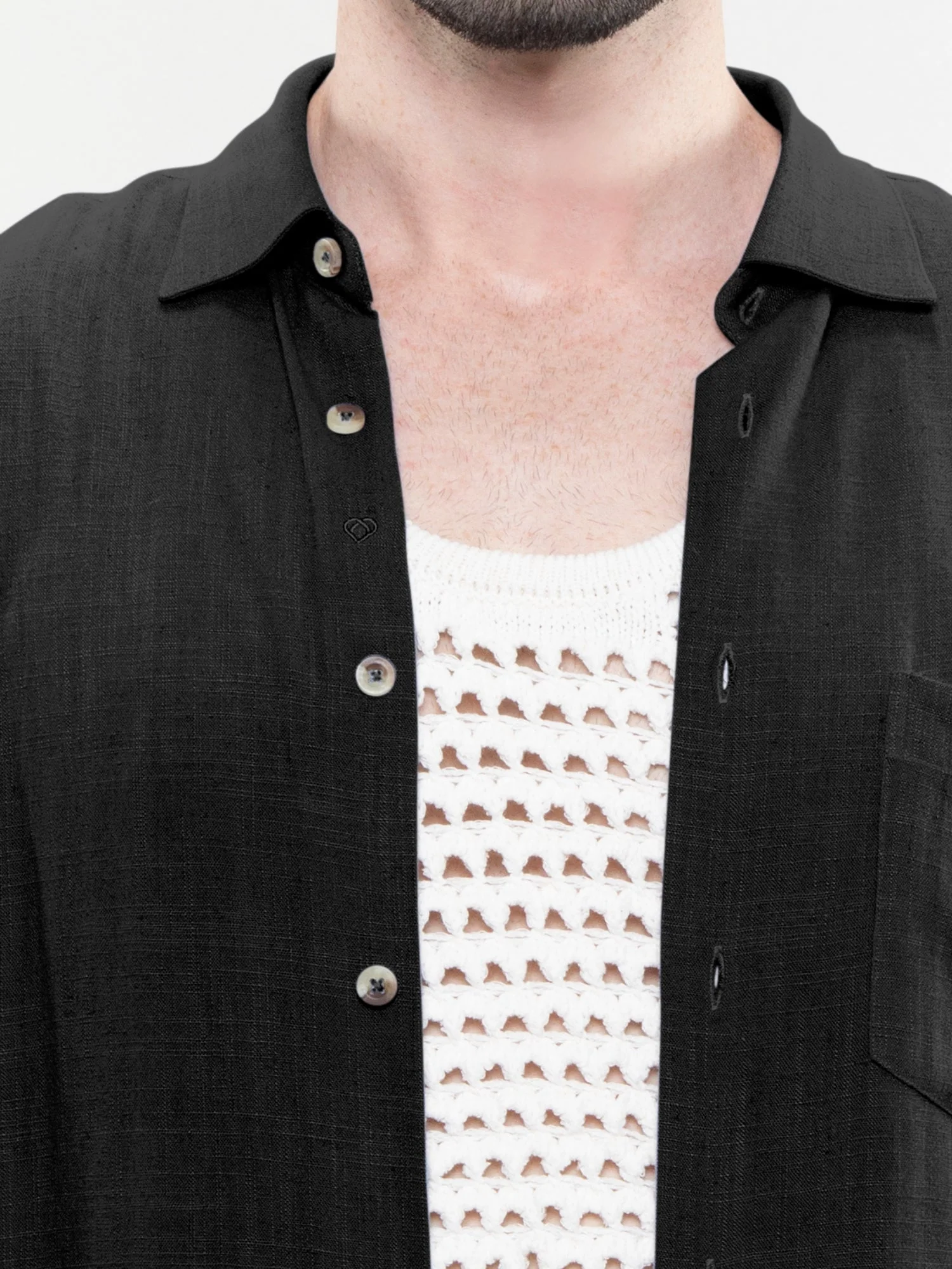 Relaxed linen shirt - Image 9