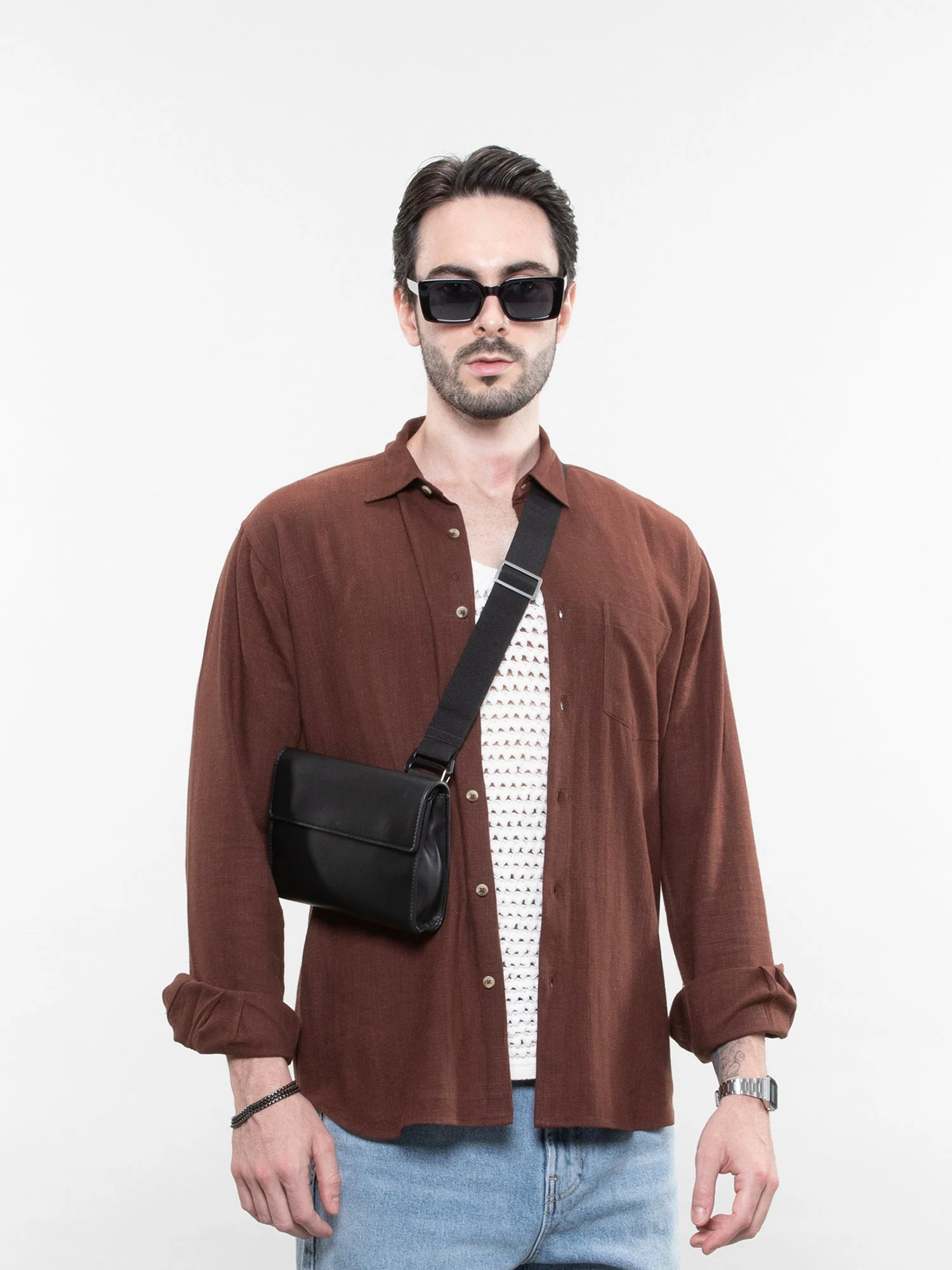 Relaxed linen shirt - Image 3