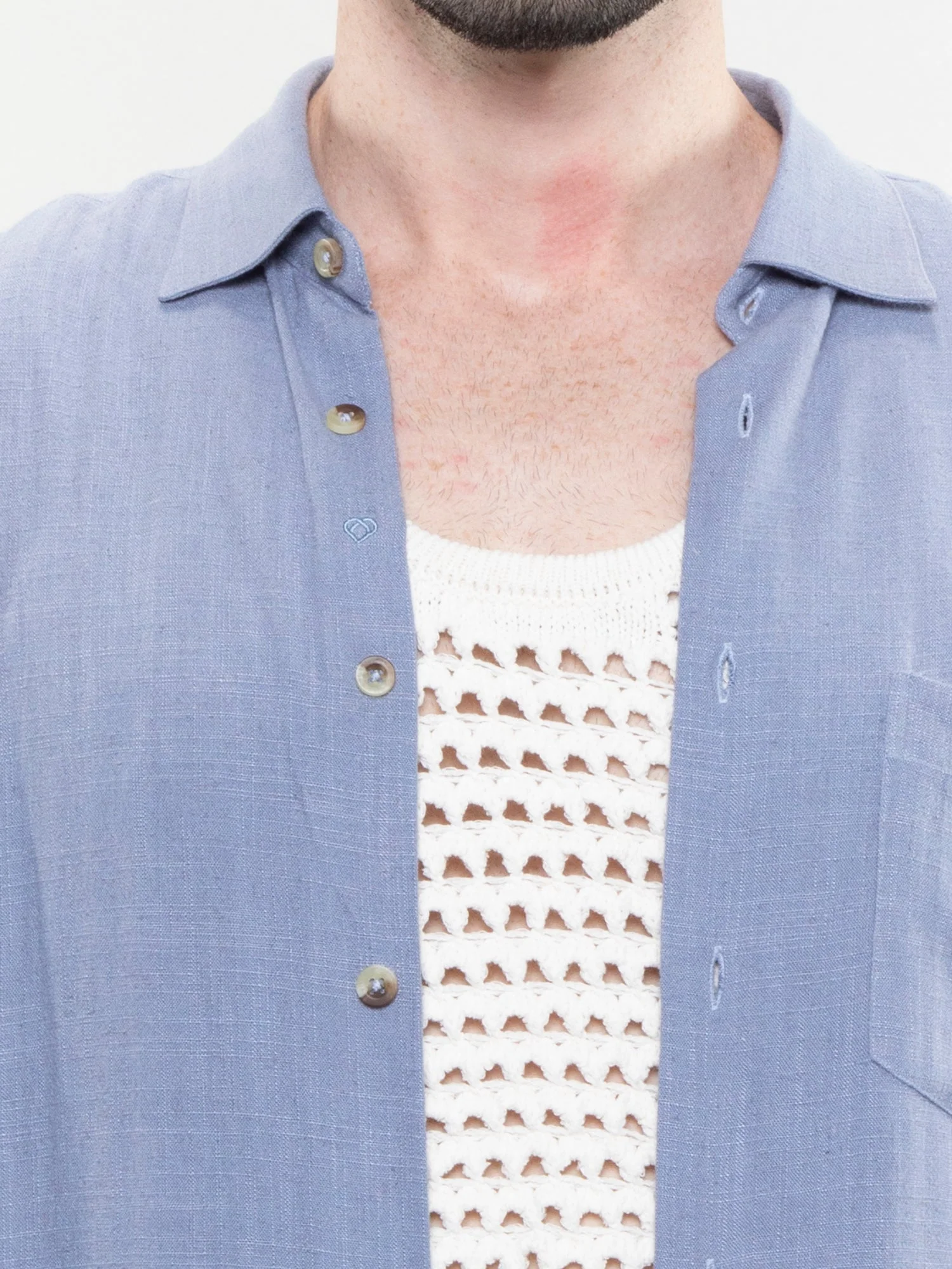 Relaxed linen shirt - Image 30
