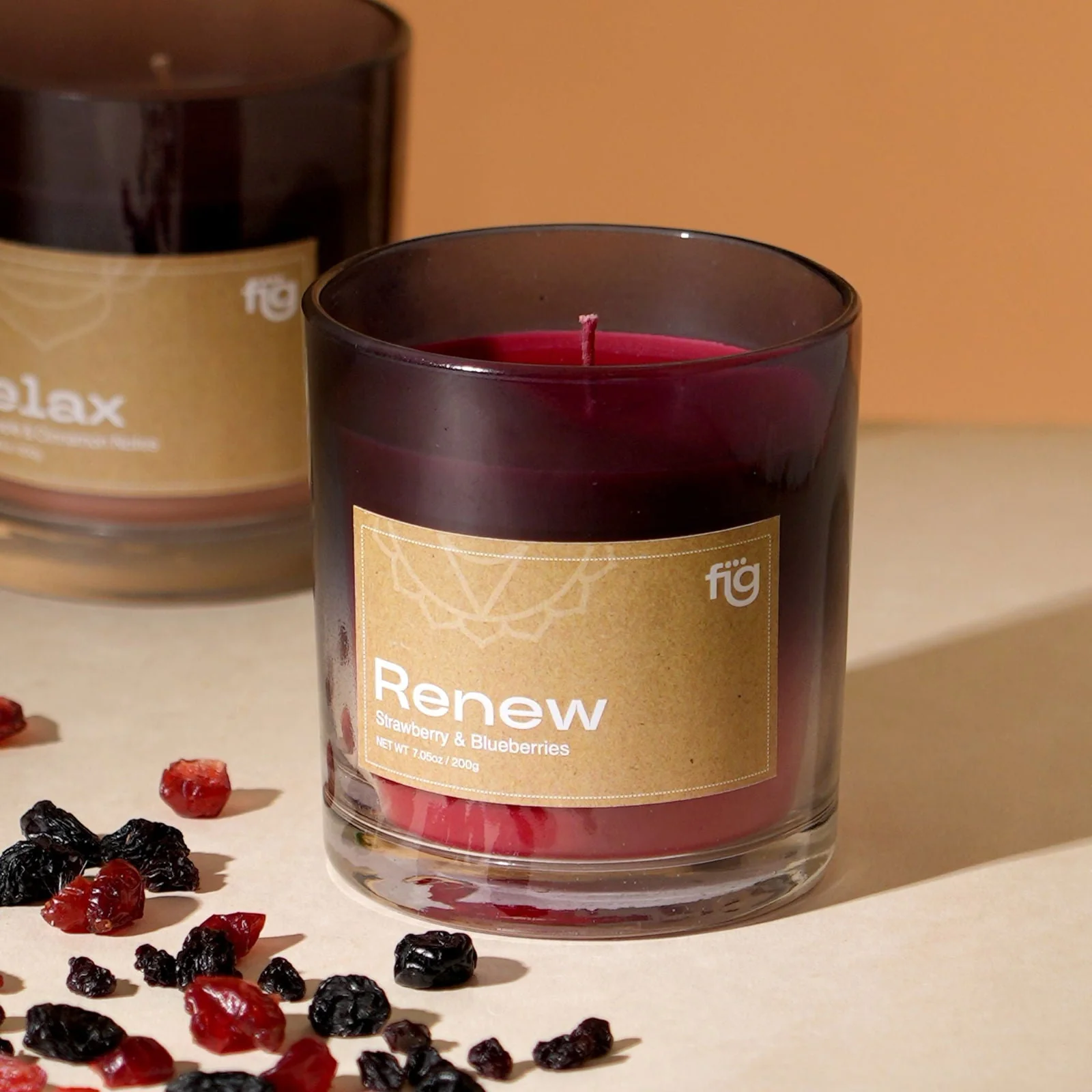 Renew Berries Vegan Scented Candle