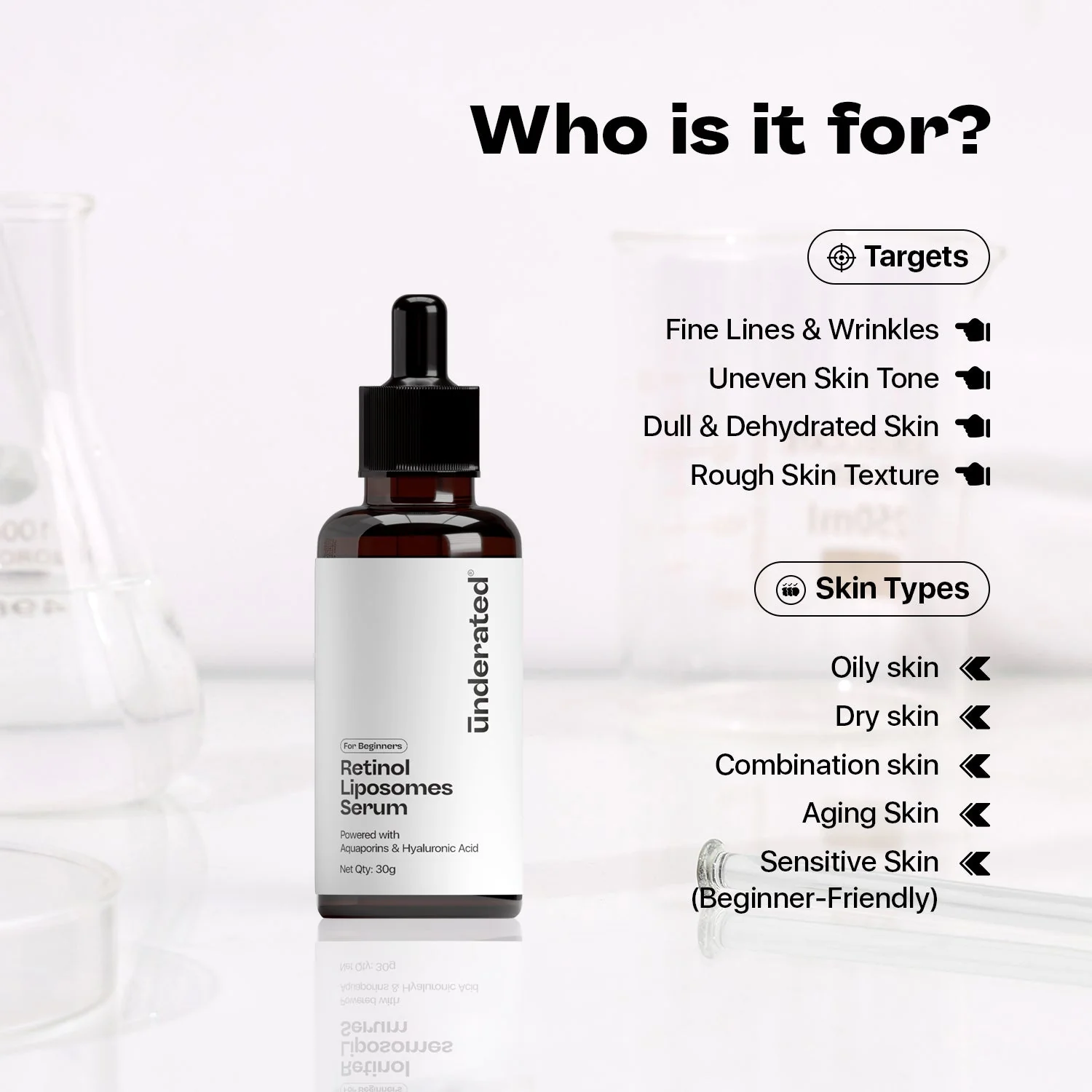 Retinol Liposomes Serum - 30g | Gives Skin Renewal and Deep Hydration - Image 3