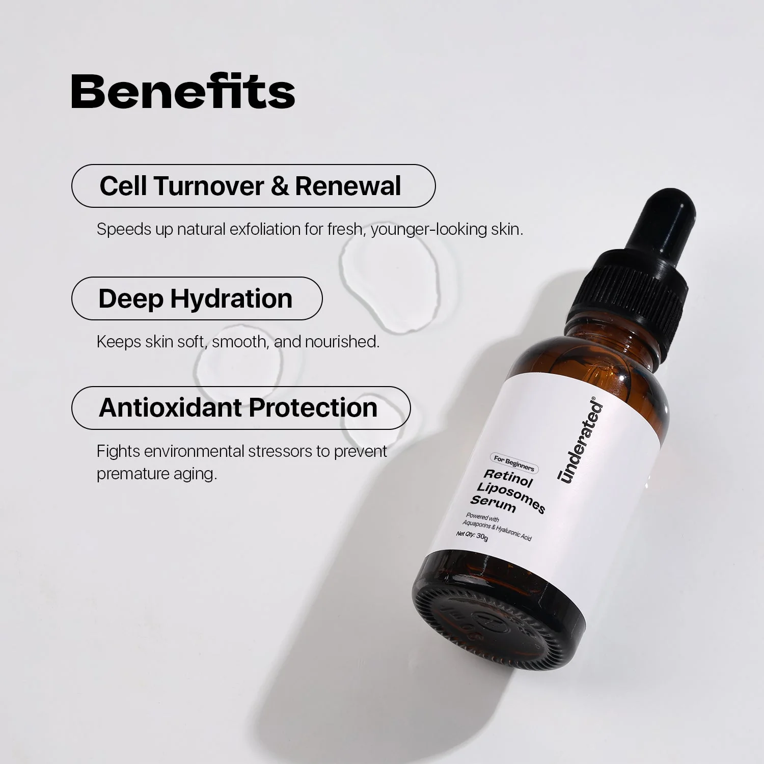Retinol Liposomes Serum - 30g | Gives Skin Renewal and Deep Hydration - Image 7