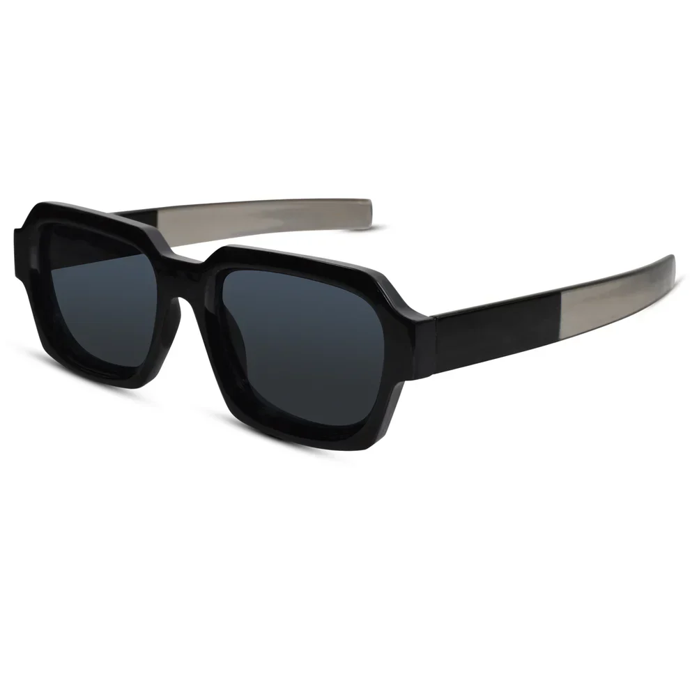 RETRO Orange Tint Square Sunglasses - Image 6