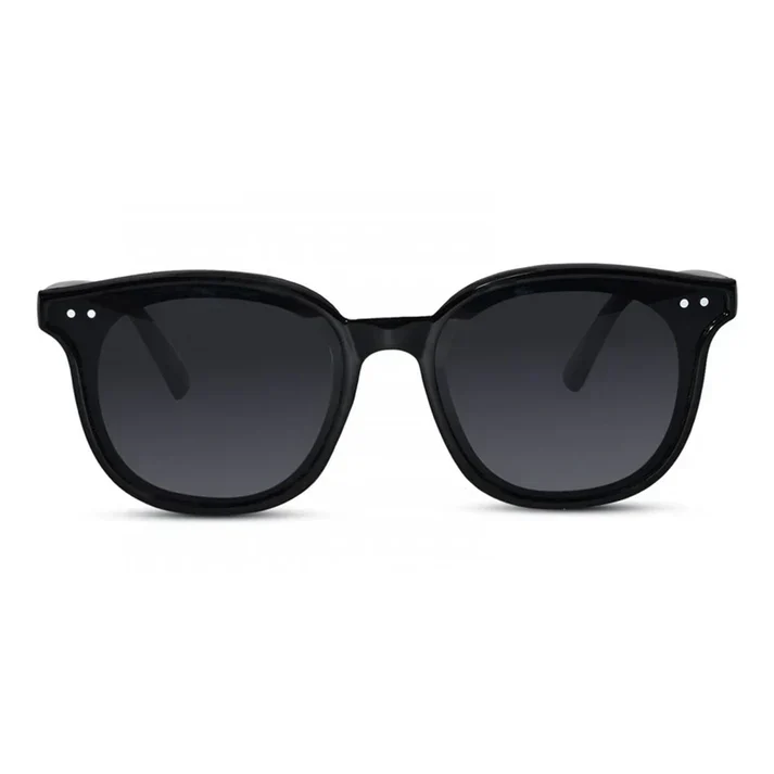 Retro Wayfarer Yellow kids Sunglasses - Image 7