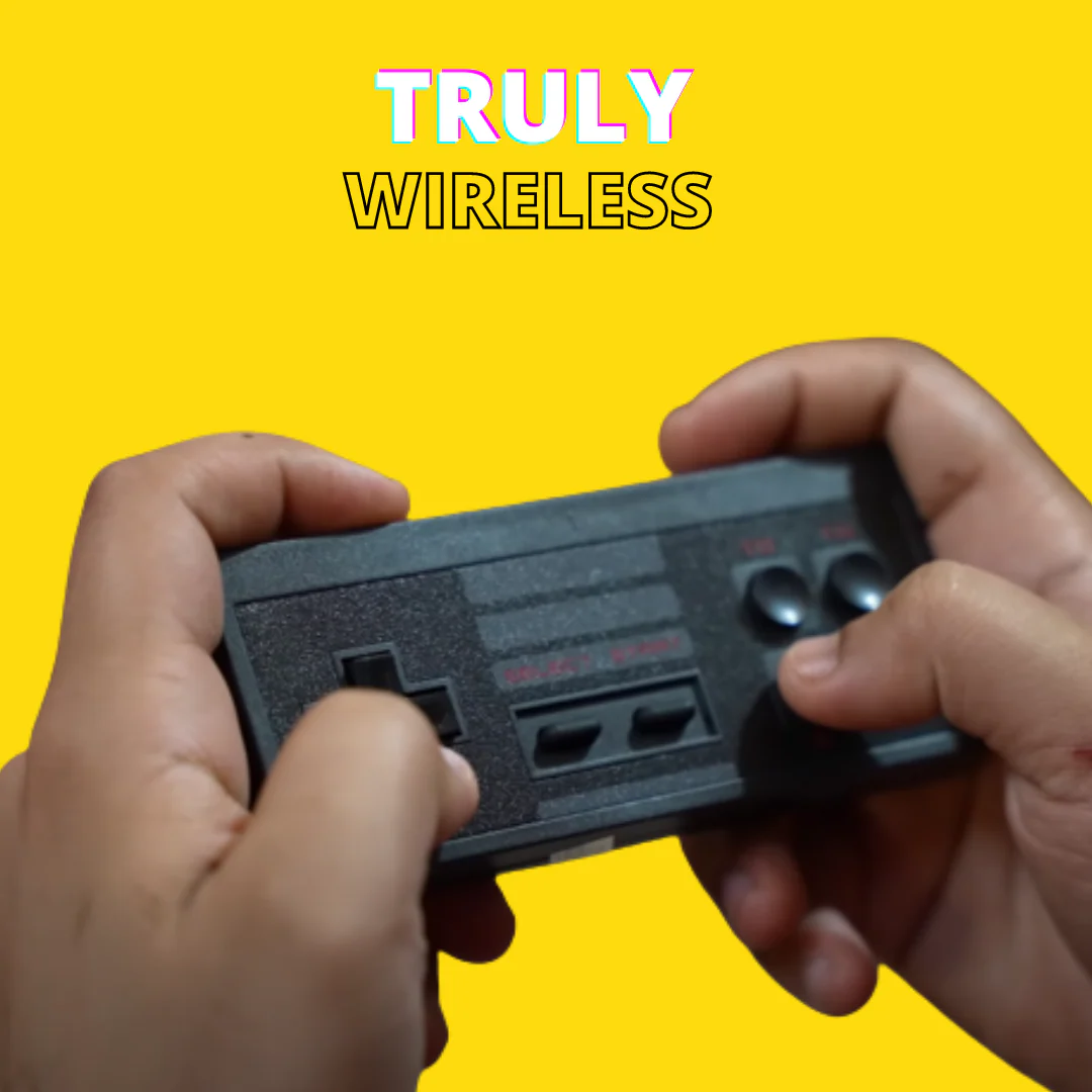 RetroTV: Ultimate 90s HDMI Retro Game Stick with Plug & Play Wireless HD 1080p Gaming for Up to 2 Players - Image 5