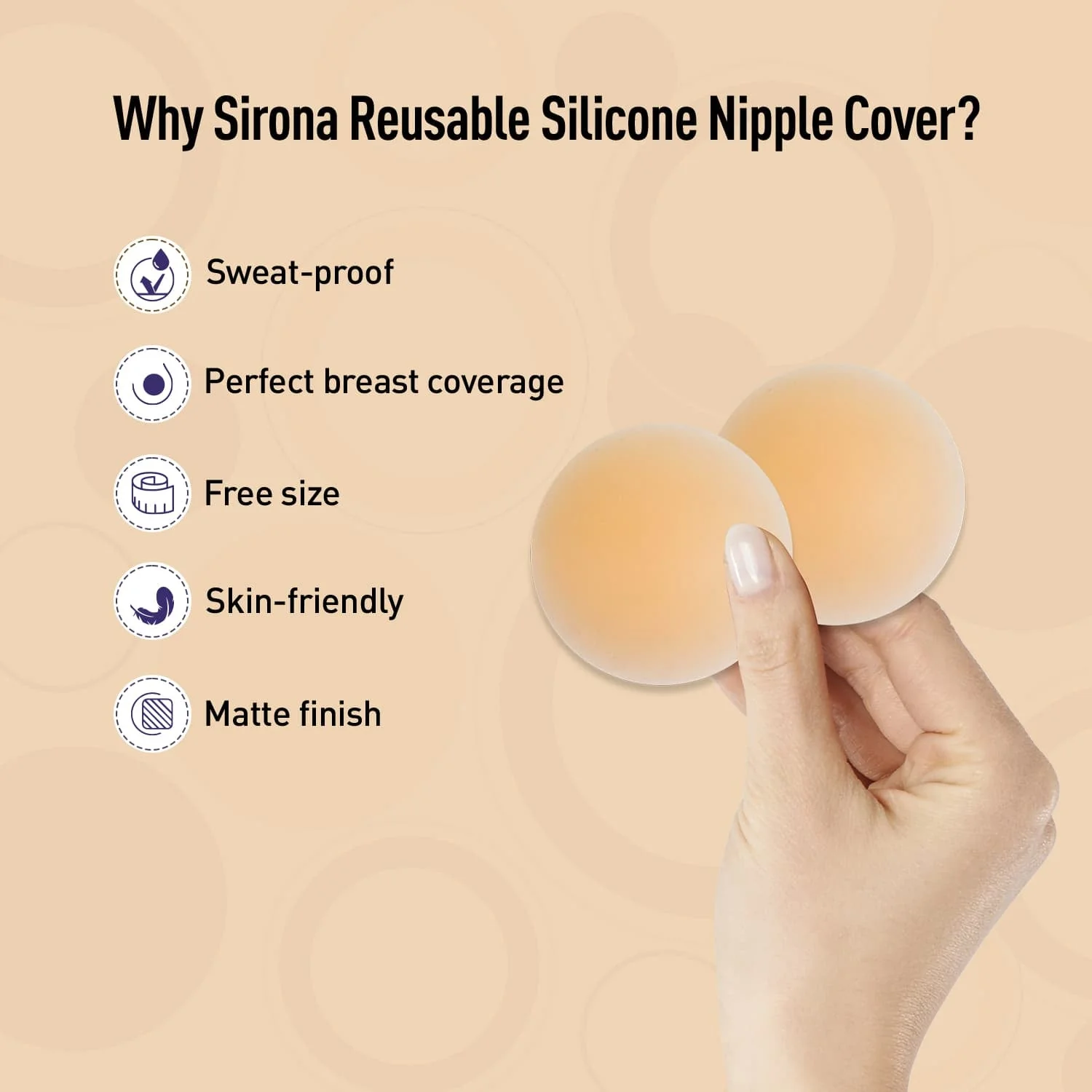 Reusable Silicone Nipple Cover for Women - Image 3