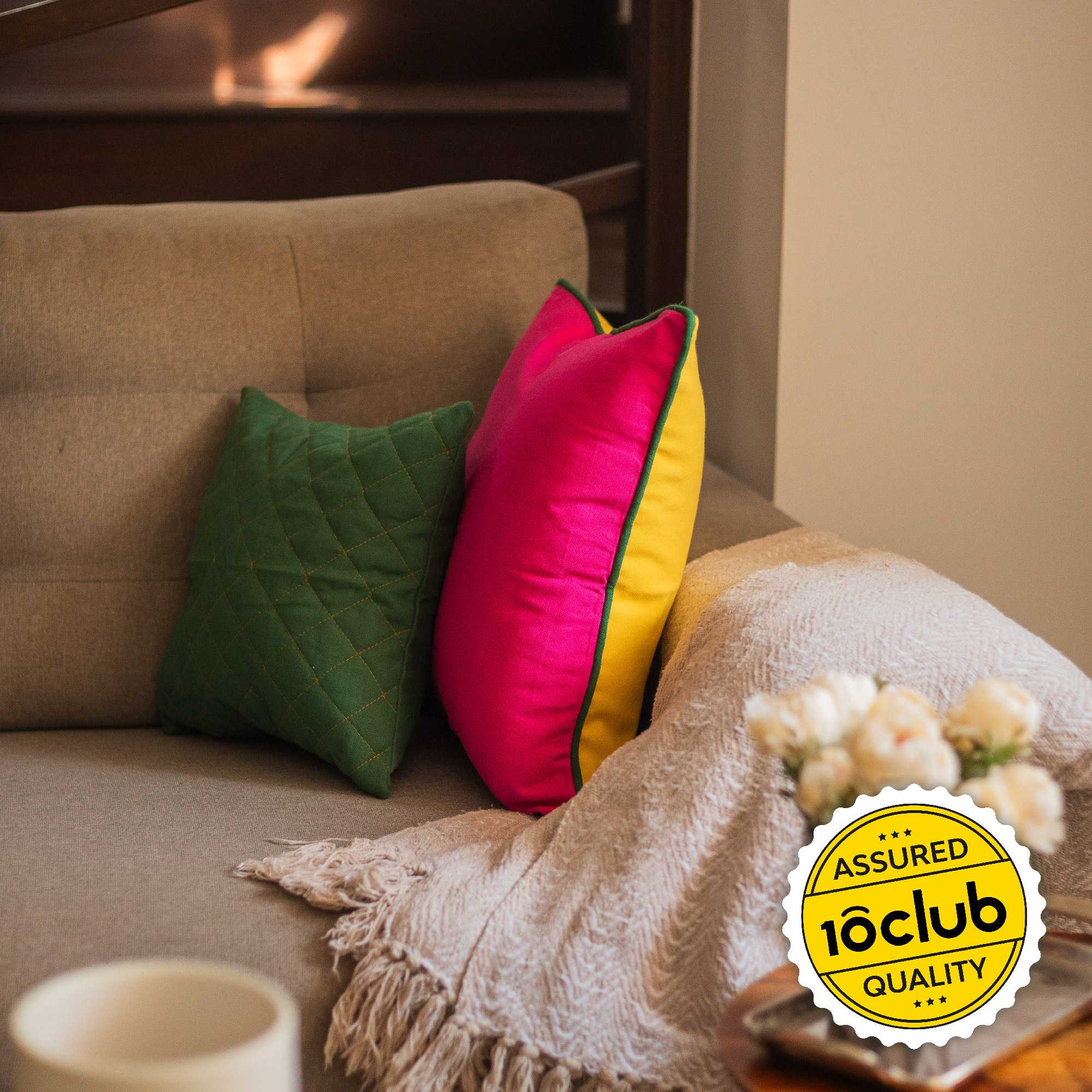 Reversible Cord Cushion Cover | Set Of 2 - Image 27