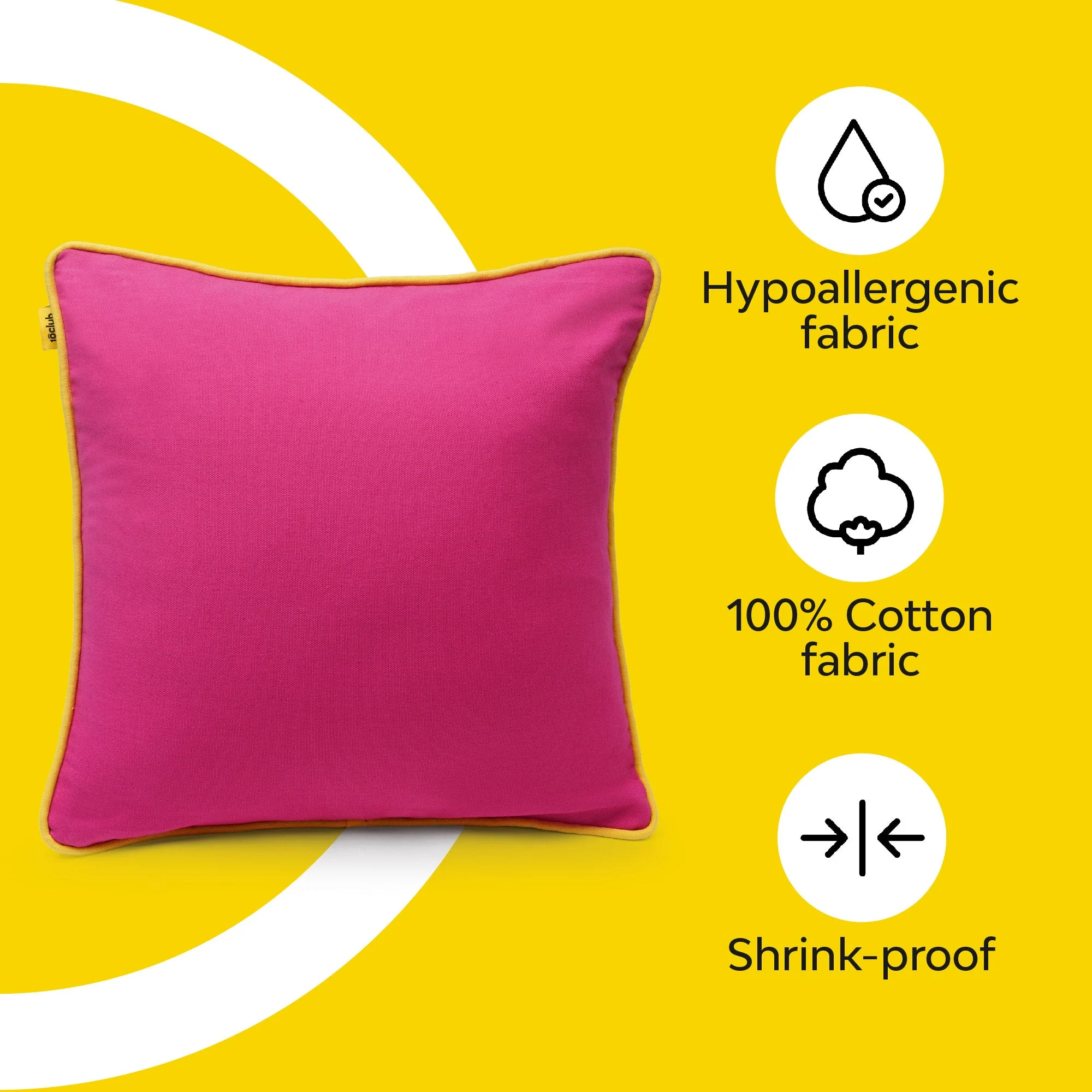 Reversible Cord Cushion Cover | Single - Image 15