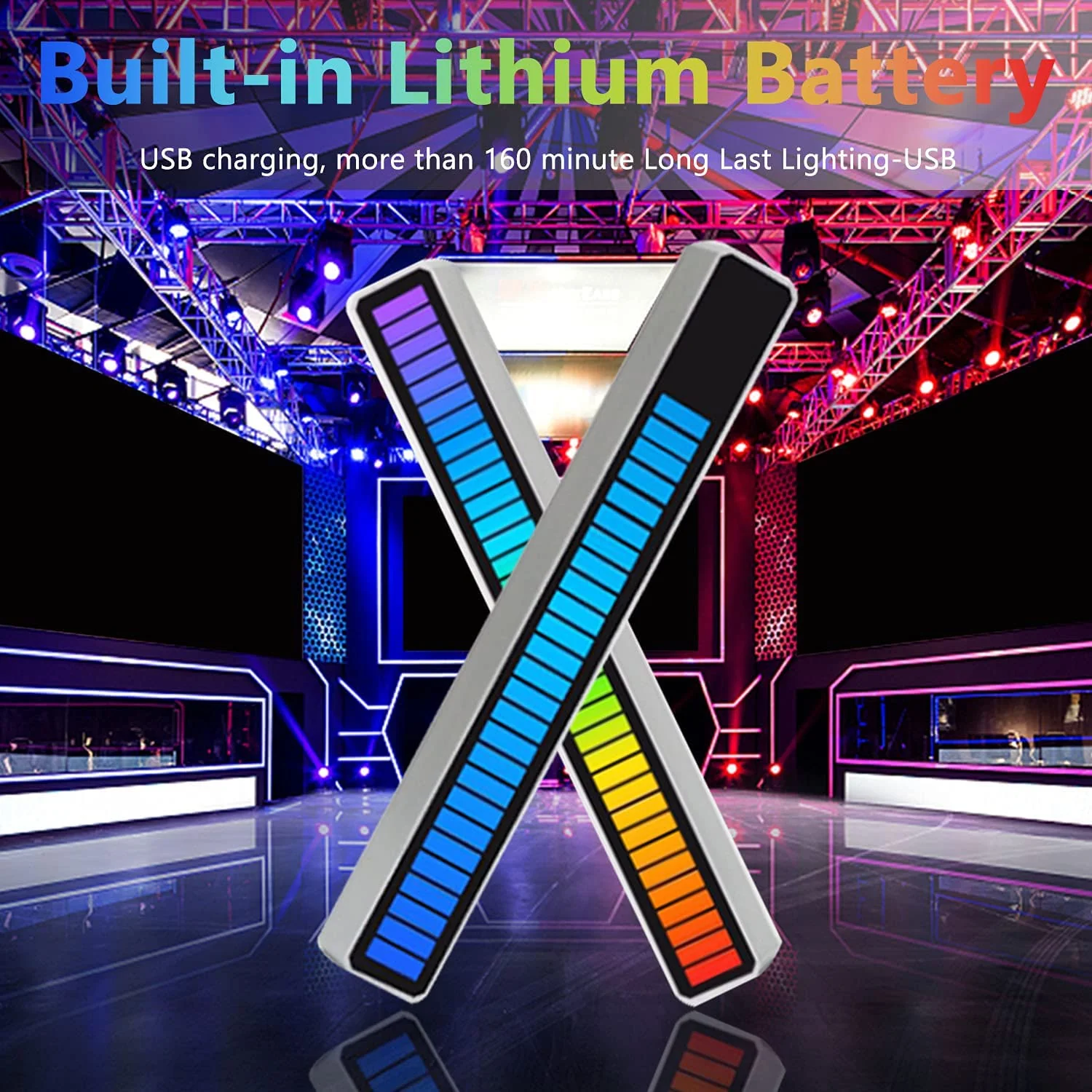 RGB Bar LED Display Rhythm Lights (Set of 2) - Image 4