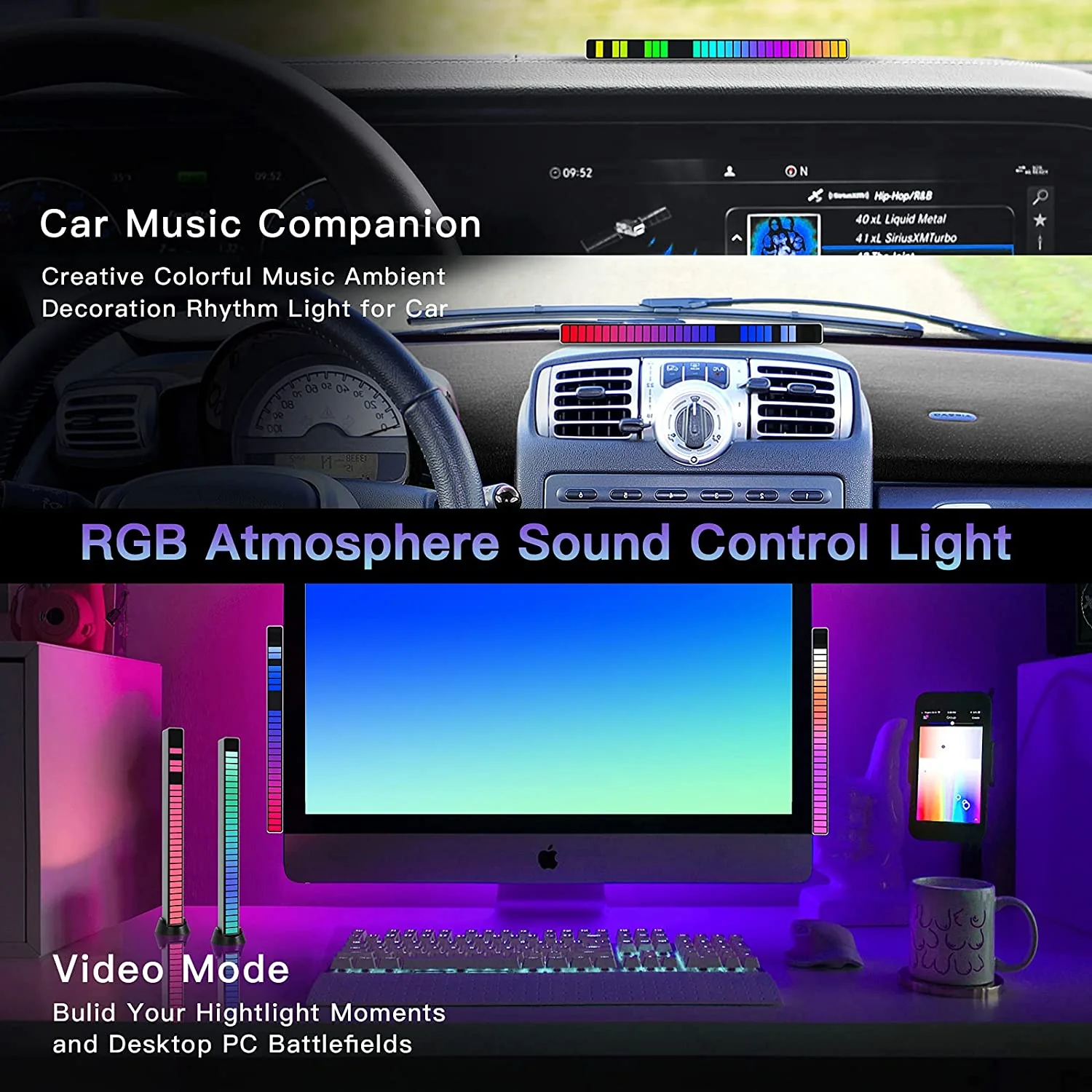 RGB Bar LED Display Rhythm Lights (Set of 2) - Image 9