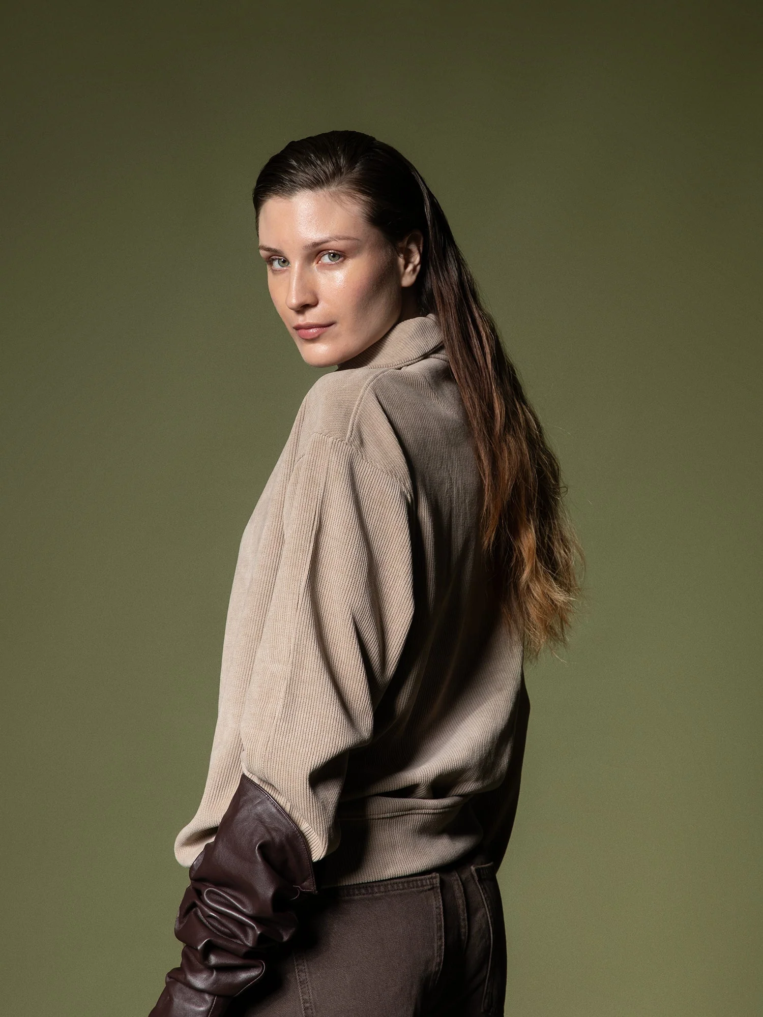 Ribbed quarter-zip sweatshirt - Image 45