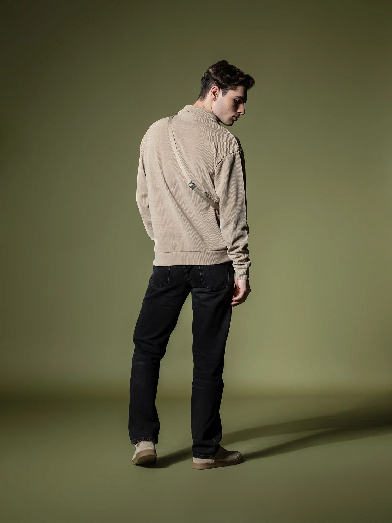 Ribbed quarter-zip sweatshirt - Image 6