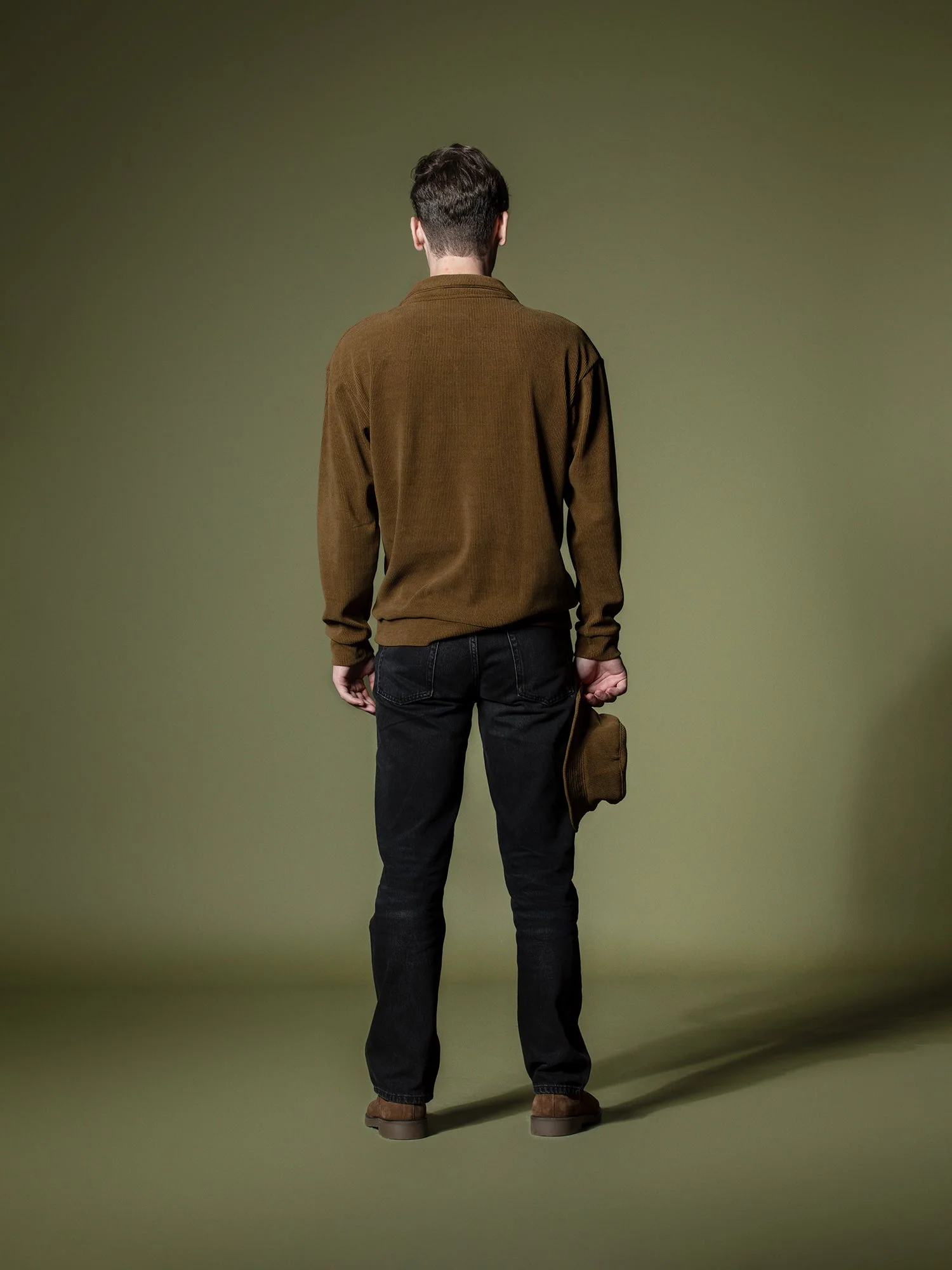 Ribbed quarter-zip sweatshirt - Image 20