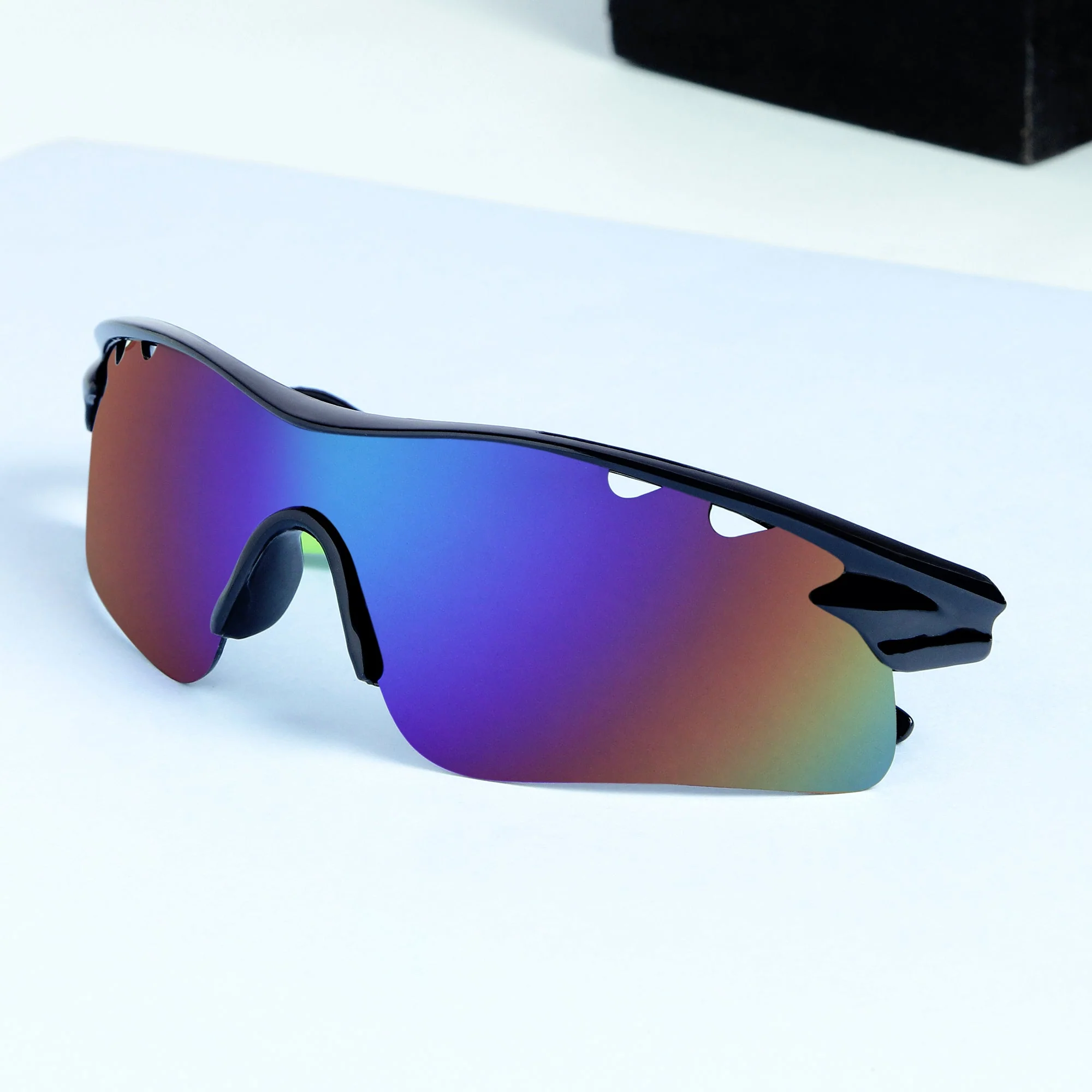 Rider V3 Sports Rectangle Sunglasses // 003 - Image 4
