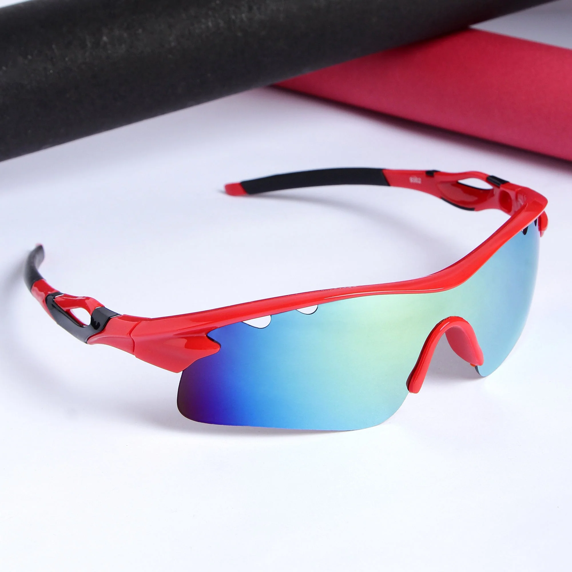 Rider V3 Sports Rectangle Sunglasses // 009 - Image 2