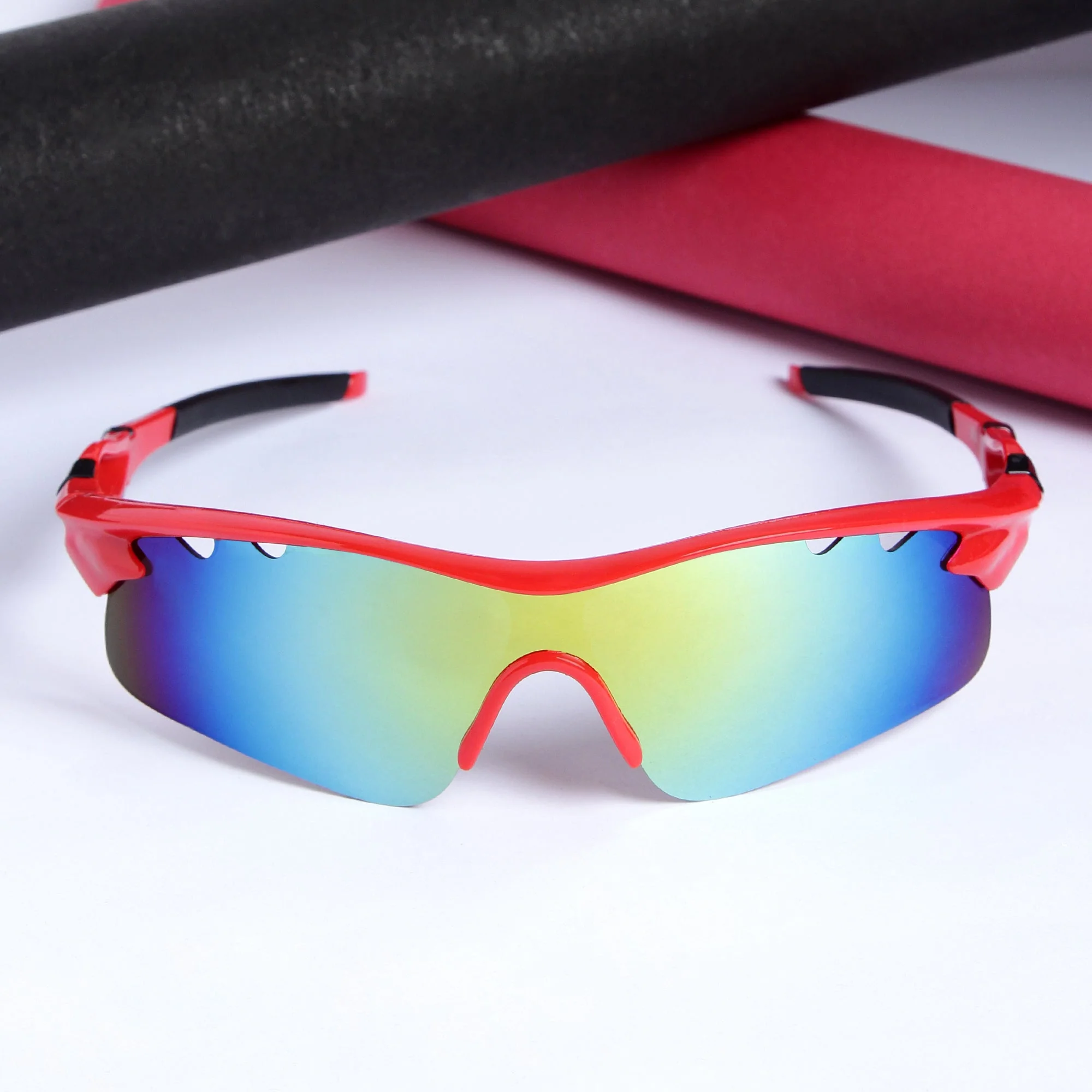 Rider V3 Sports Rectangle Sunglasses // 009 - Image 3