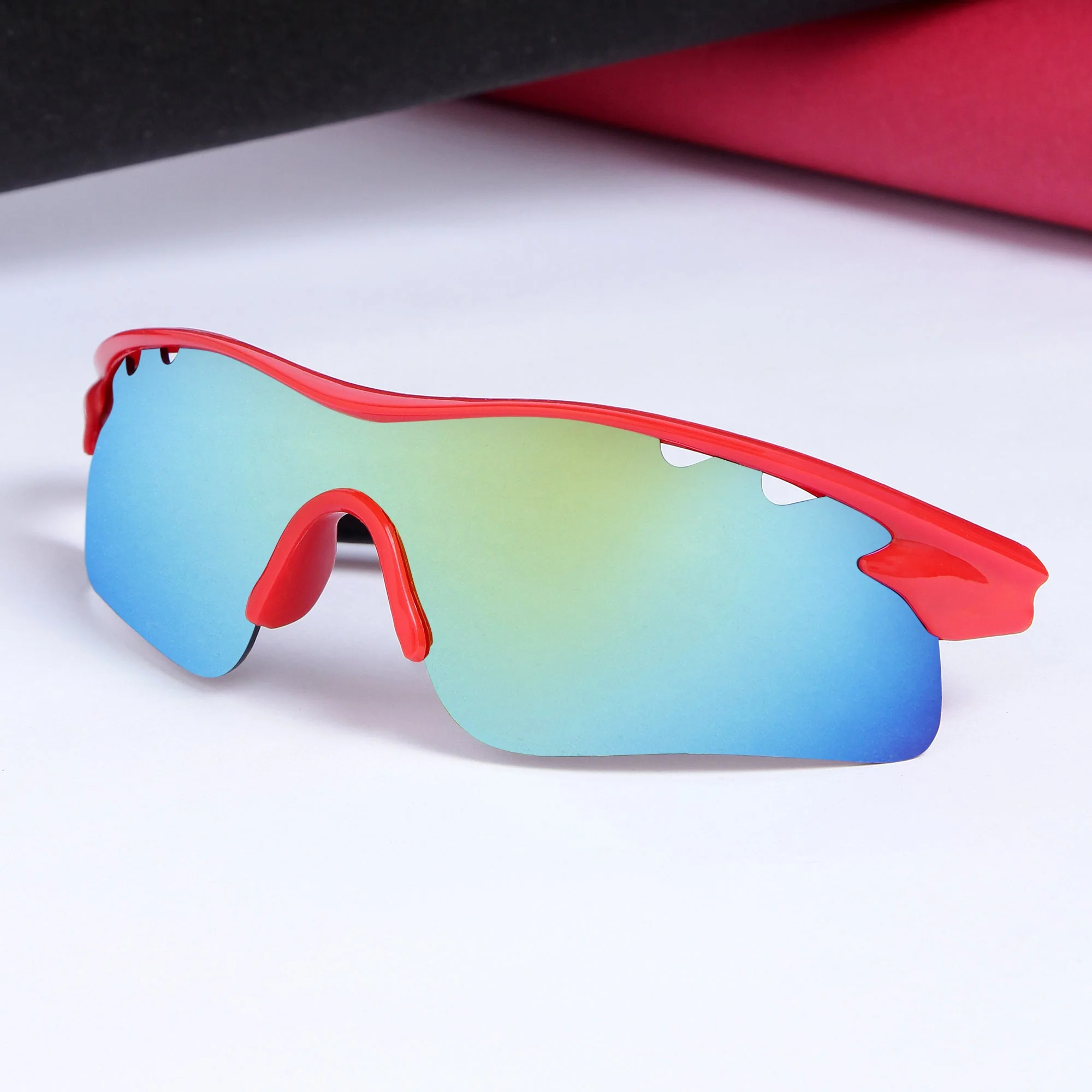 Rider V3 Sports Rectangle Sunglasses // 009 - Image 4