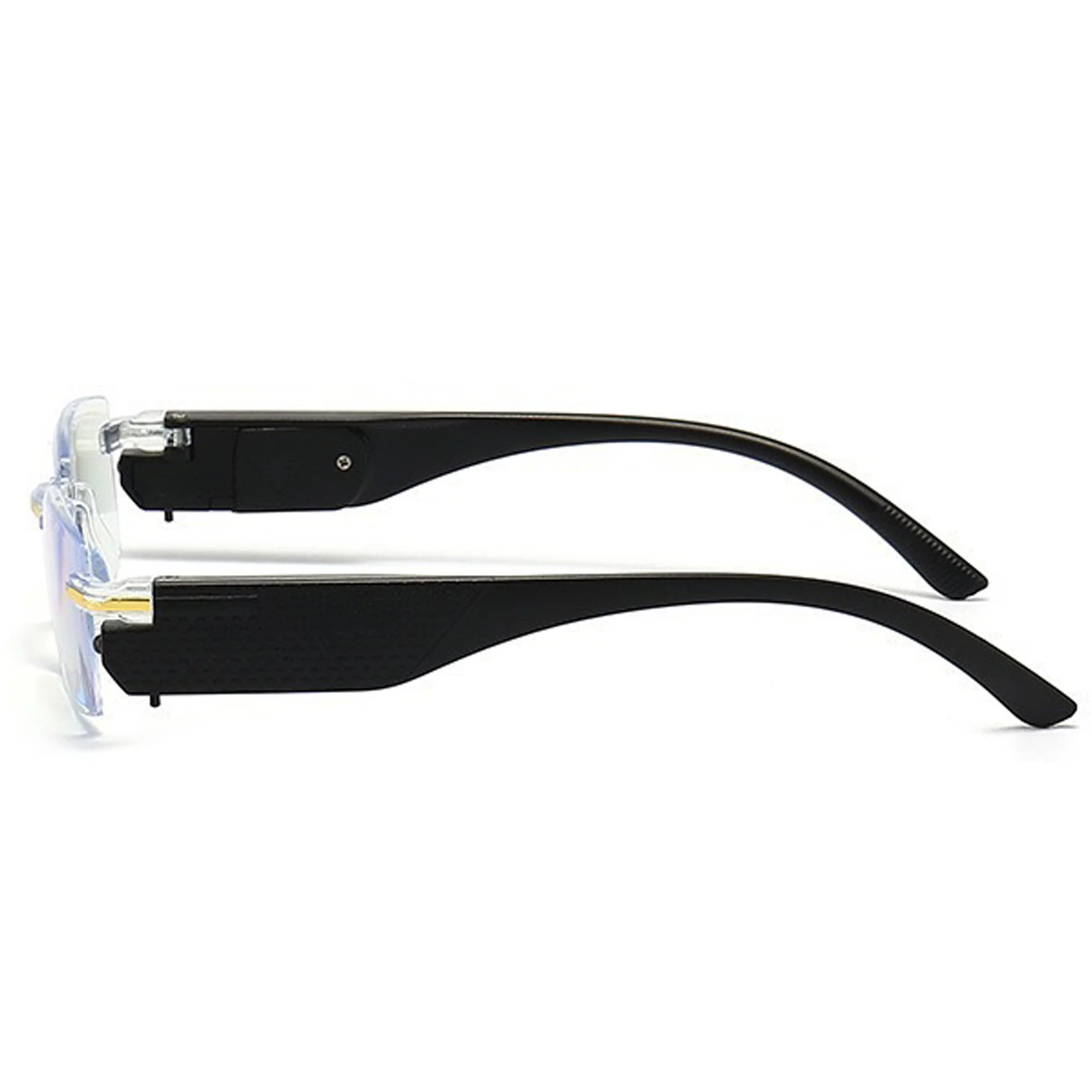 Rimless Led Light Bifocal Adaptive One Power Reading Glasses(RLOPR10) - Image 3