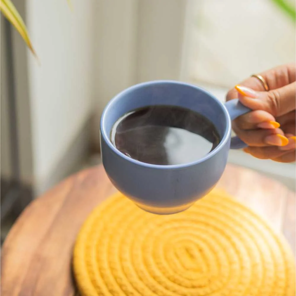 Ring Handle Ceramic Cup | Set Of 2 - Image 14