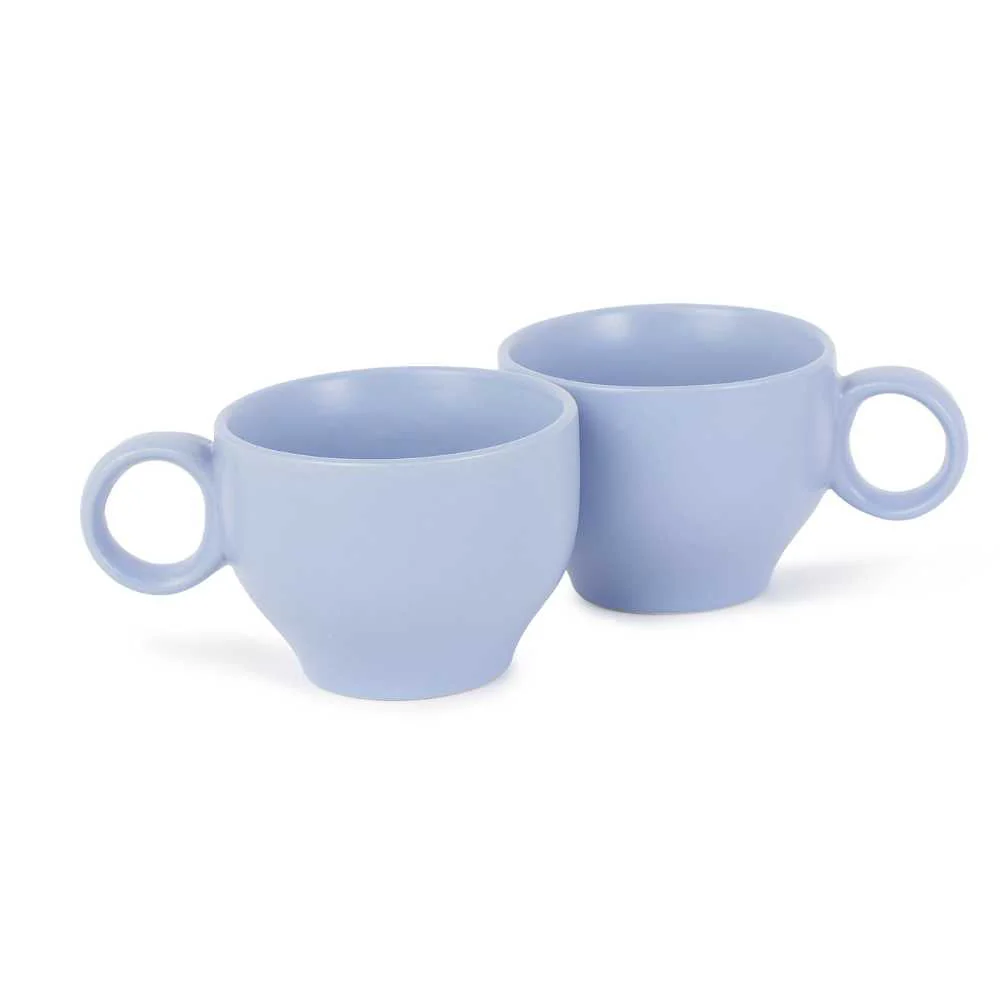 Ring Handle Ceramic Cup | Set Of 2 - Image 16