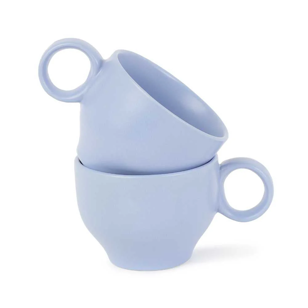 Ring Handle Ceramic Cup | Set Of 2 - Image 19
