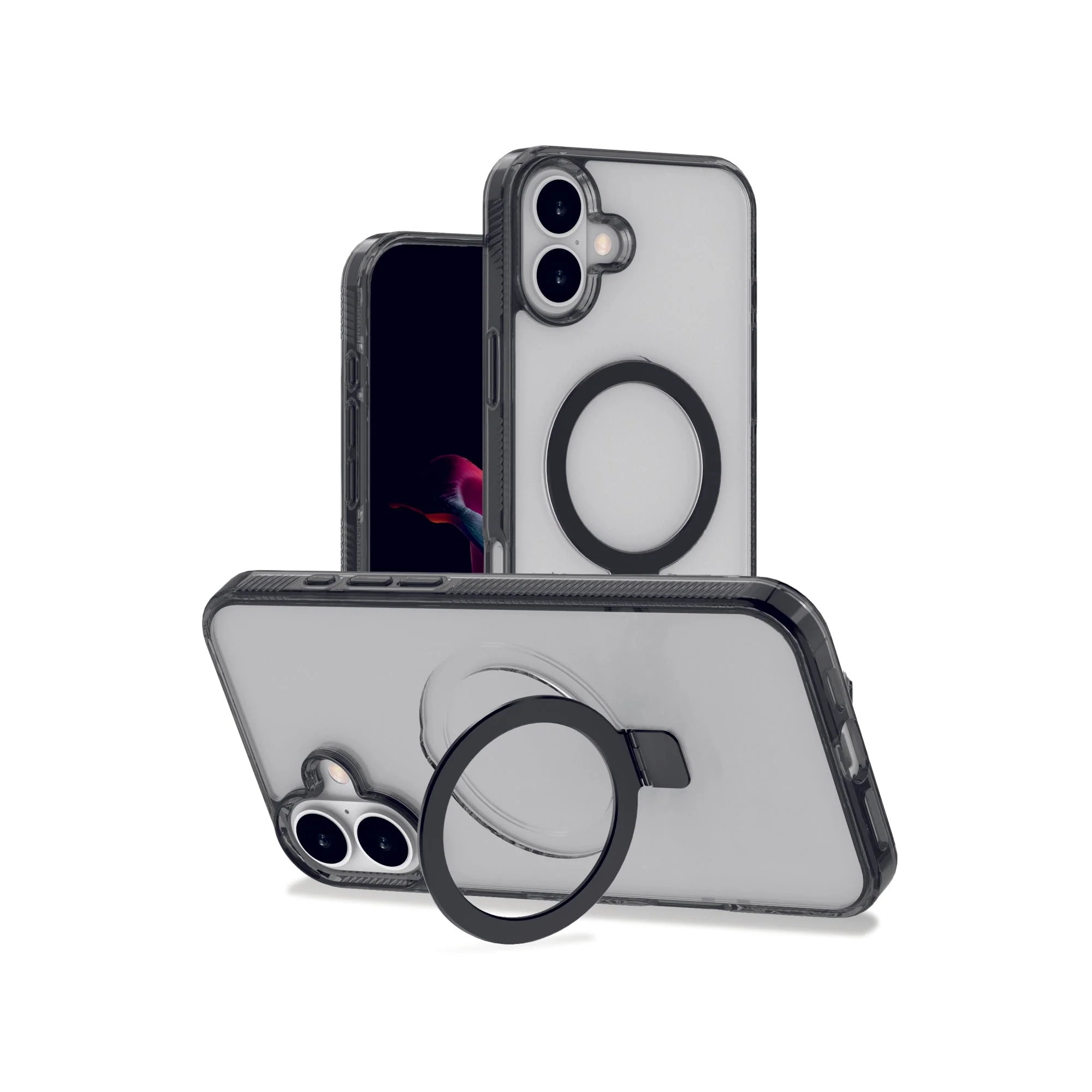 RIO SNAP KICKSTAND TPU Mag-Safe Compatible Case for iPhone 16 Series - Image 6