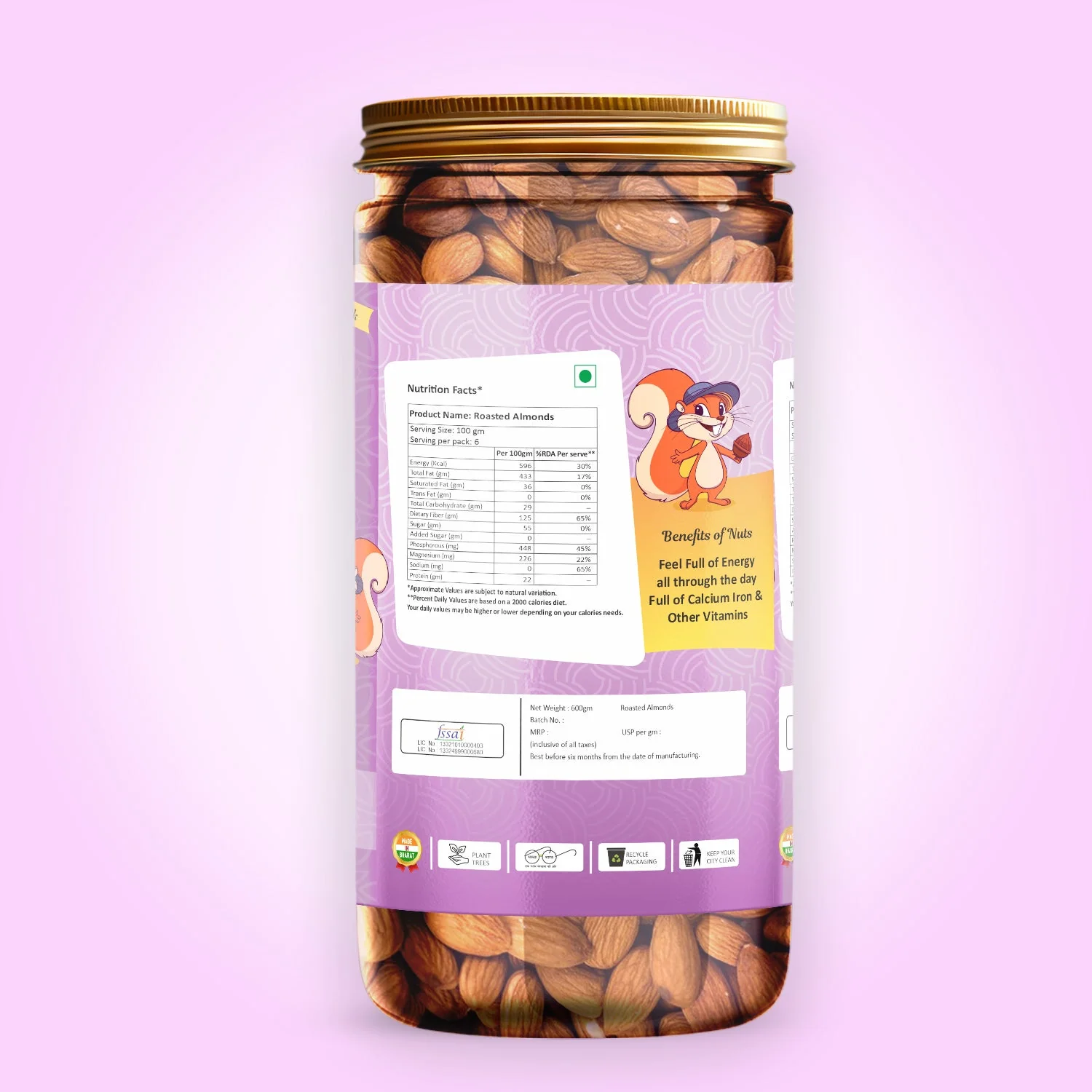 Roasted Californian Almonds - Image 3