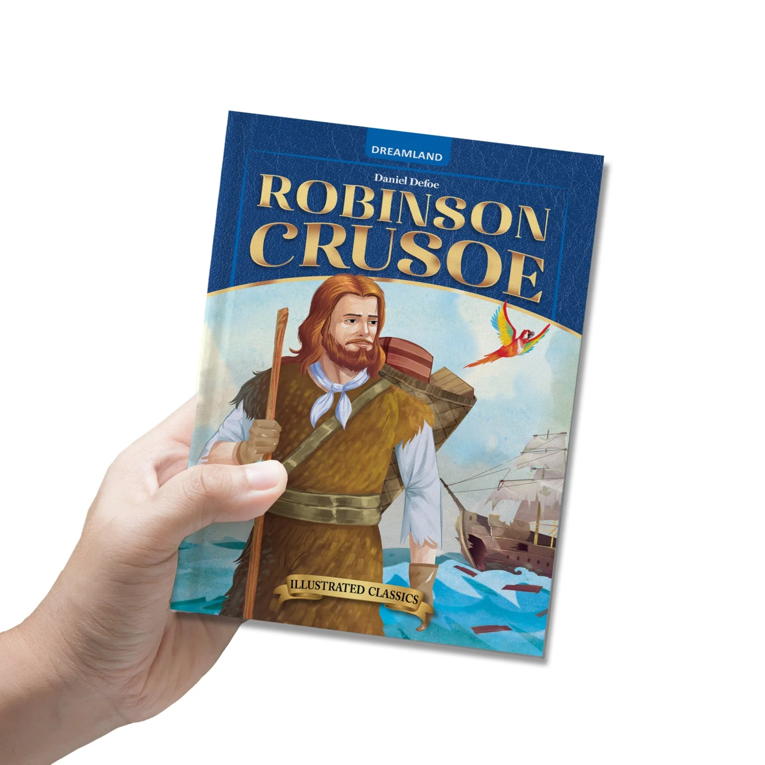 Robinson Crusoe – Illustrated Abridged Classics for Children with Practice Questions - Image 2