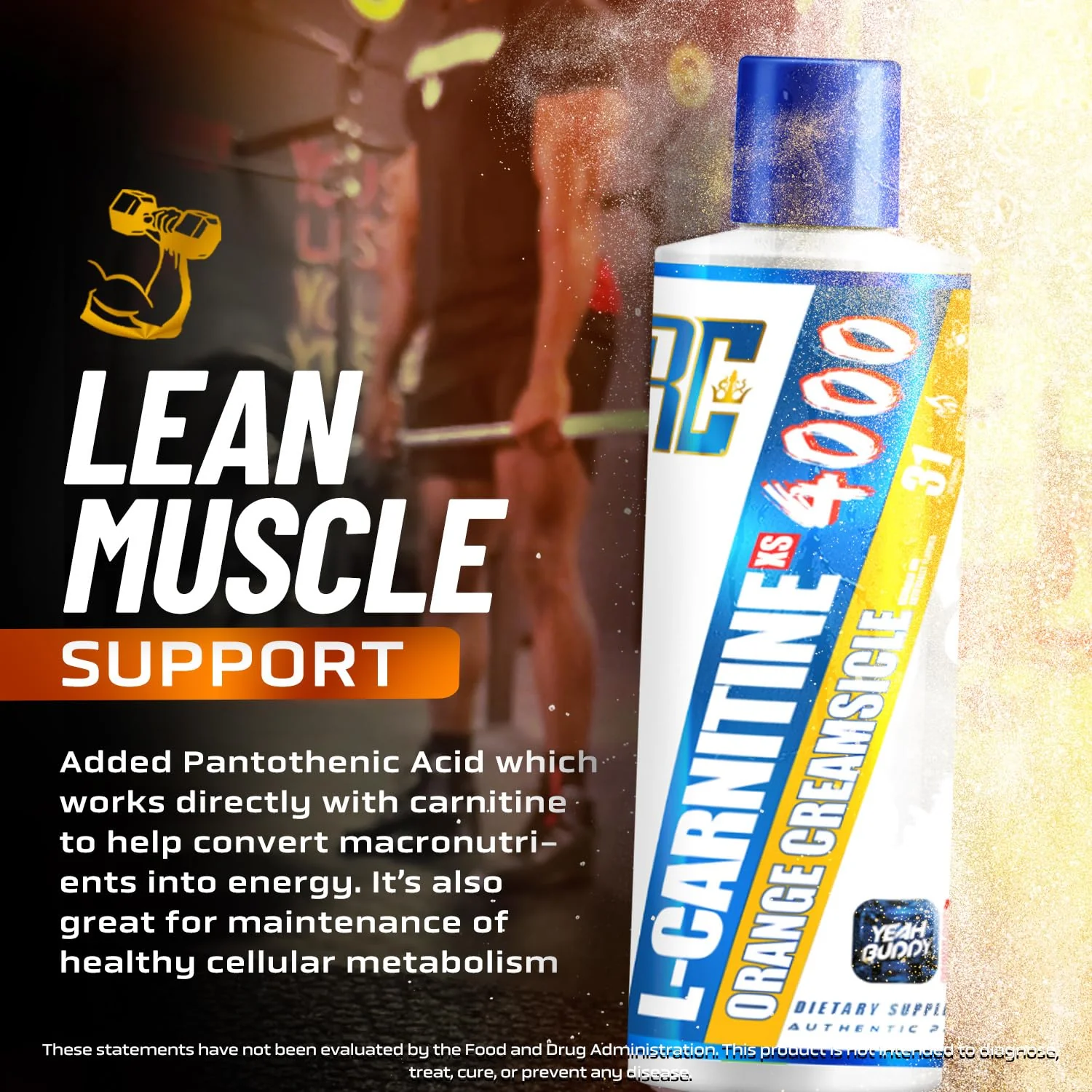 Ronnie Coleman Signature Series L Carnitine XS 4000 Liquid - Image 5