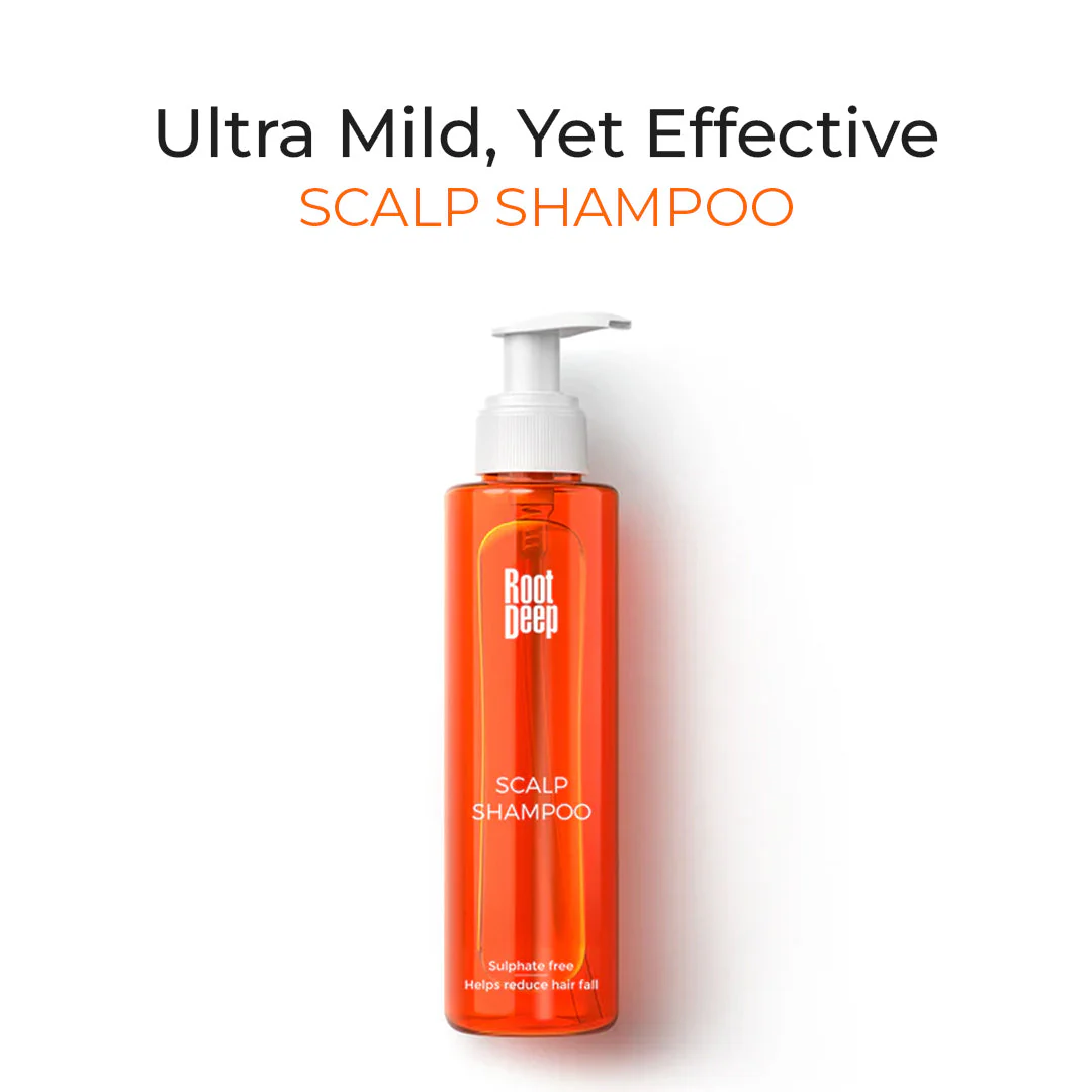 Root Deep Scalp Shampoo For Preventing Hair Loss