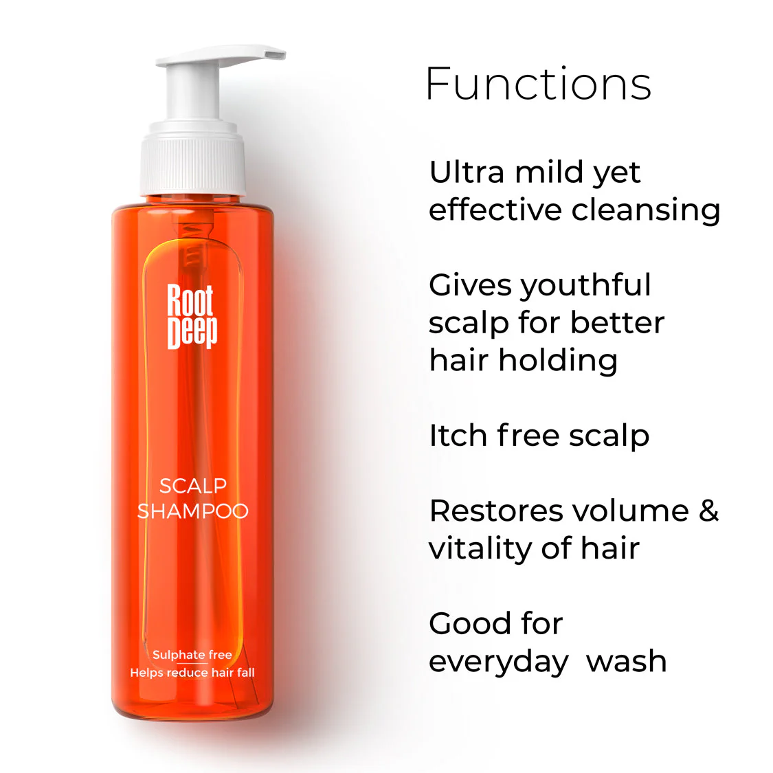 Root Deep Scalp Shampoo For Preventing Hair Loss - Image 2