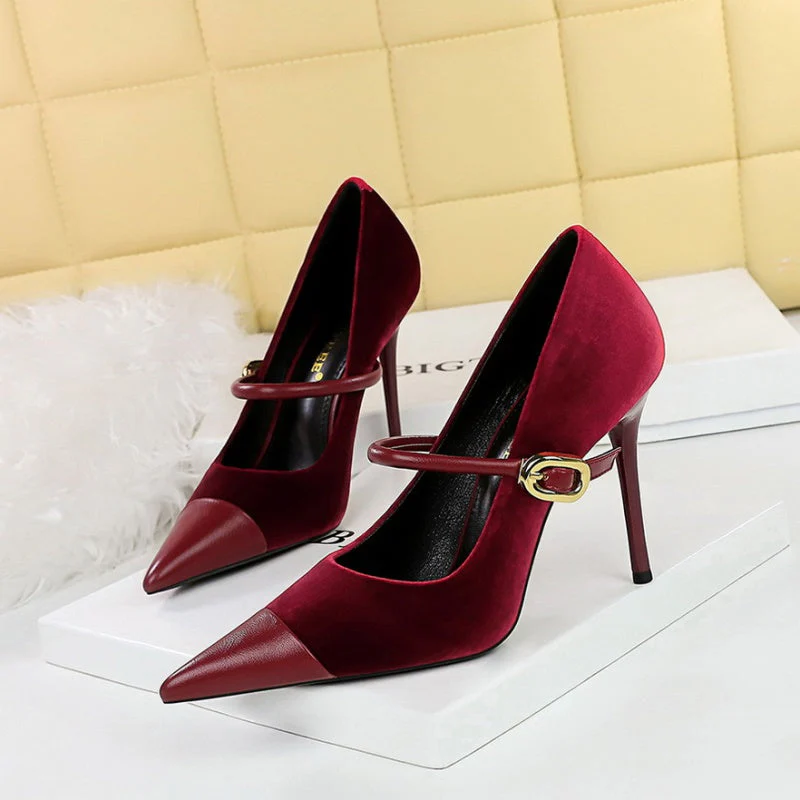 Rory Suede Pumps- High-SL