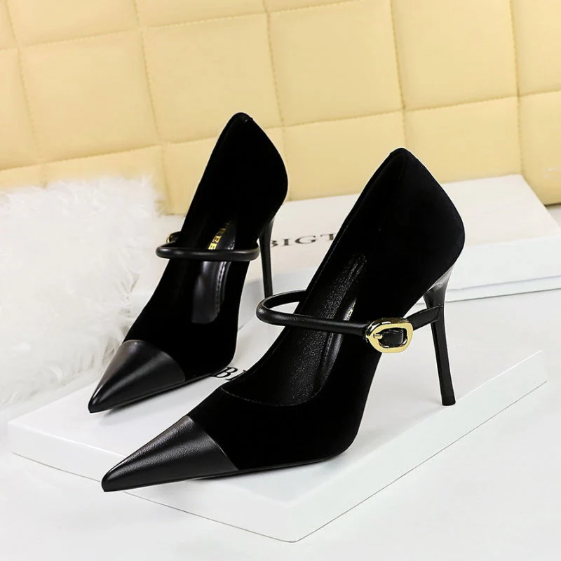 Rory Suede Pumps- High-SL - Image 2