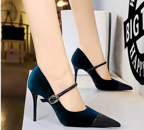 Rory Suede Pumps- High-SL - Image 5