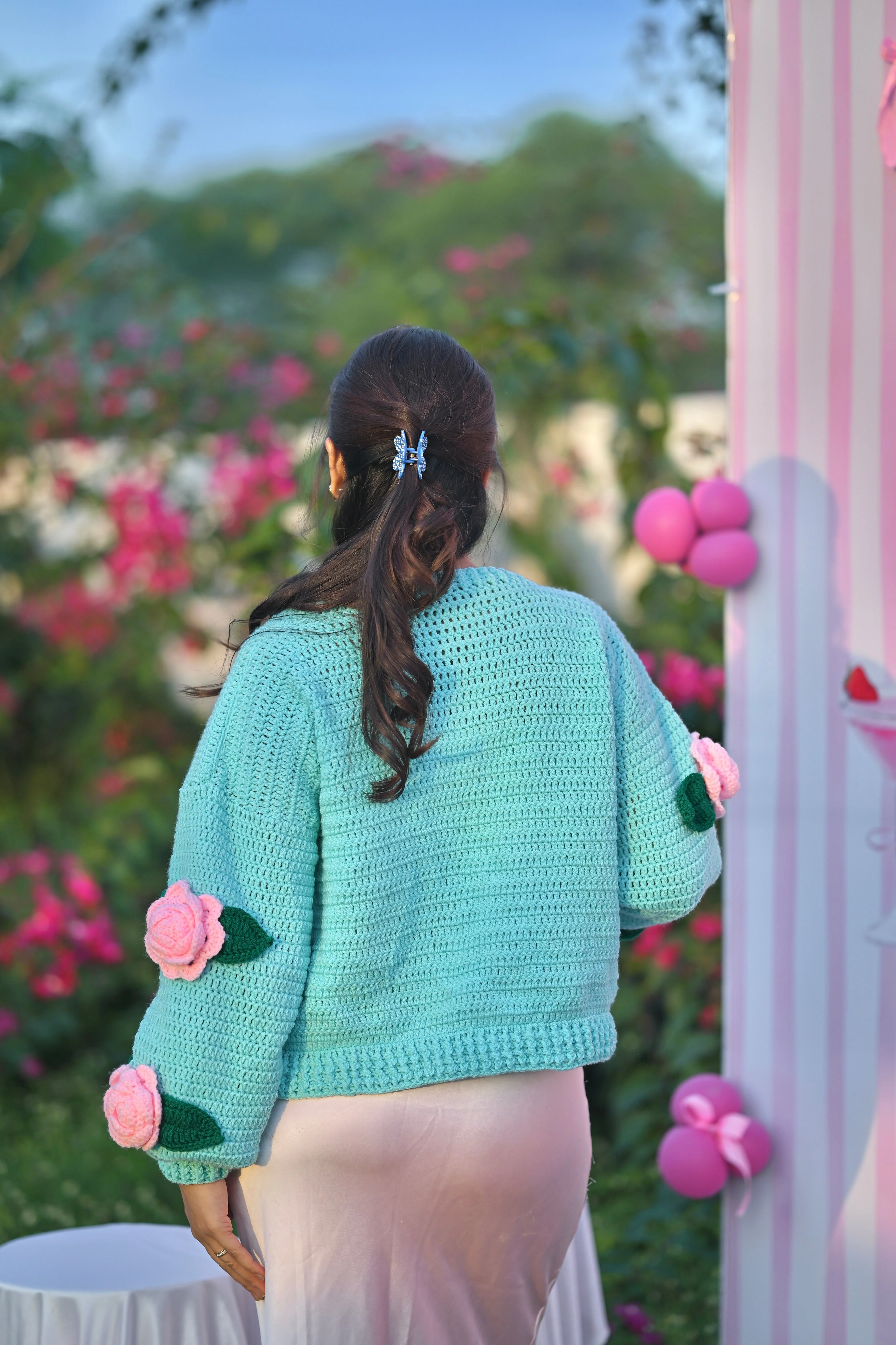 Rosa Blue Cardigan - Image 5