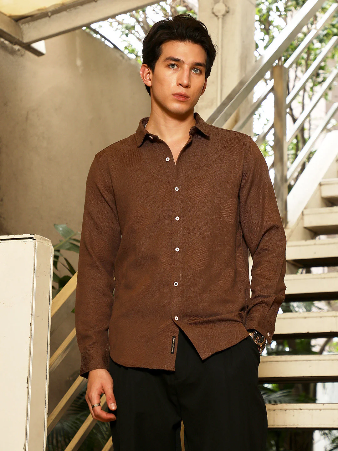 Rosa-Jacquard Shirt - Image 2