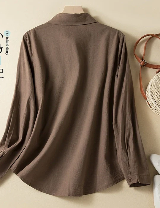 Rosalie Embroidered Shirt - Image 4