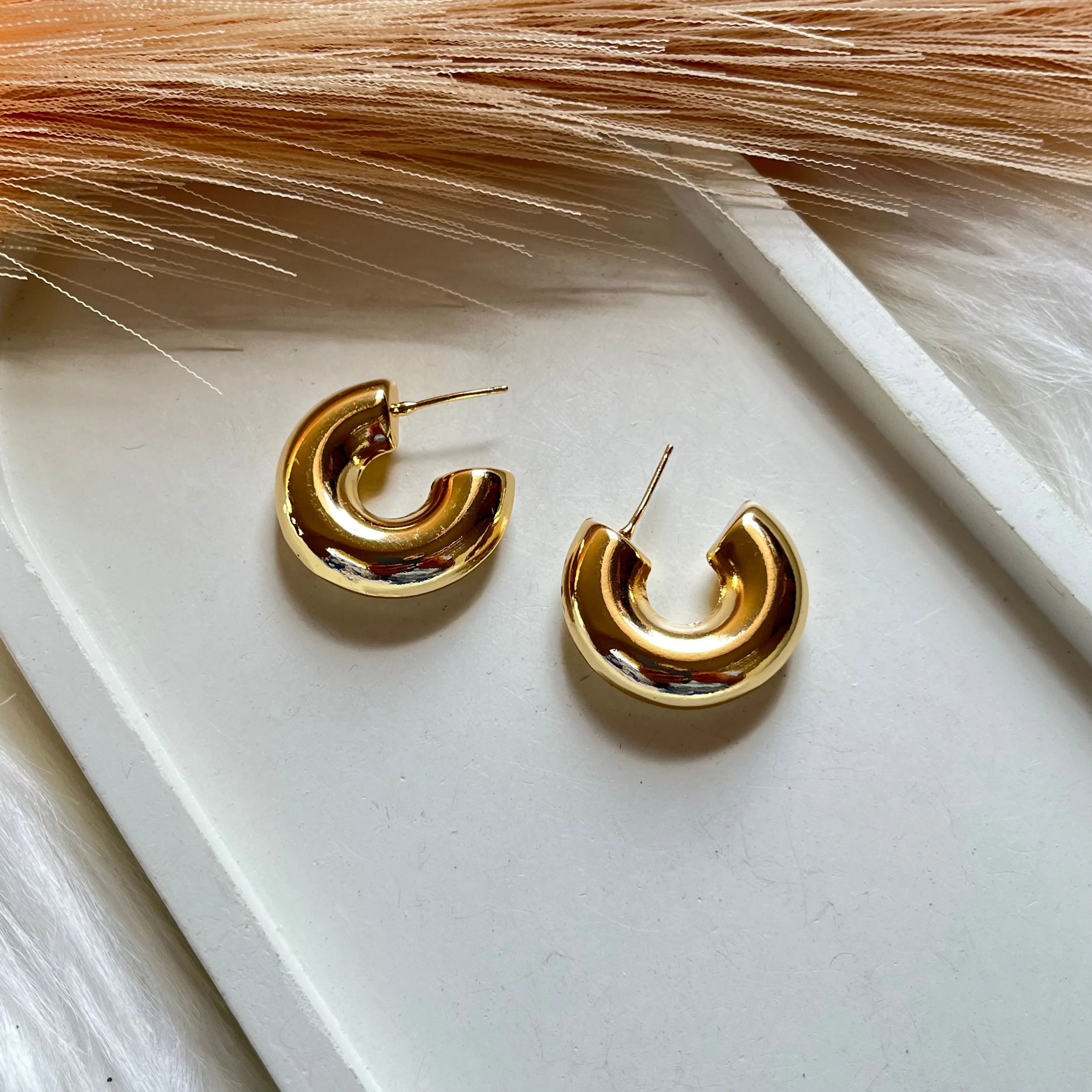 Rose Gold Hoop - Image 4