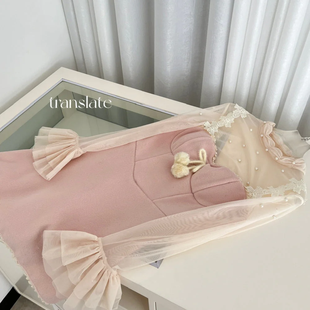 Rose Lace Dress Set - Image 2