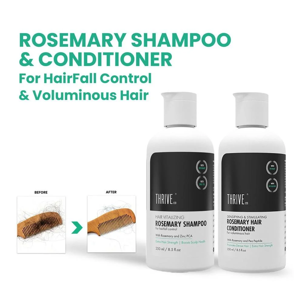 Rosemary Shampoo (250ml) + Rosemary Conditioner Combo (250ml) - Image 11