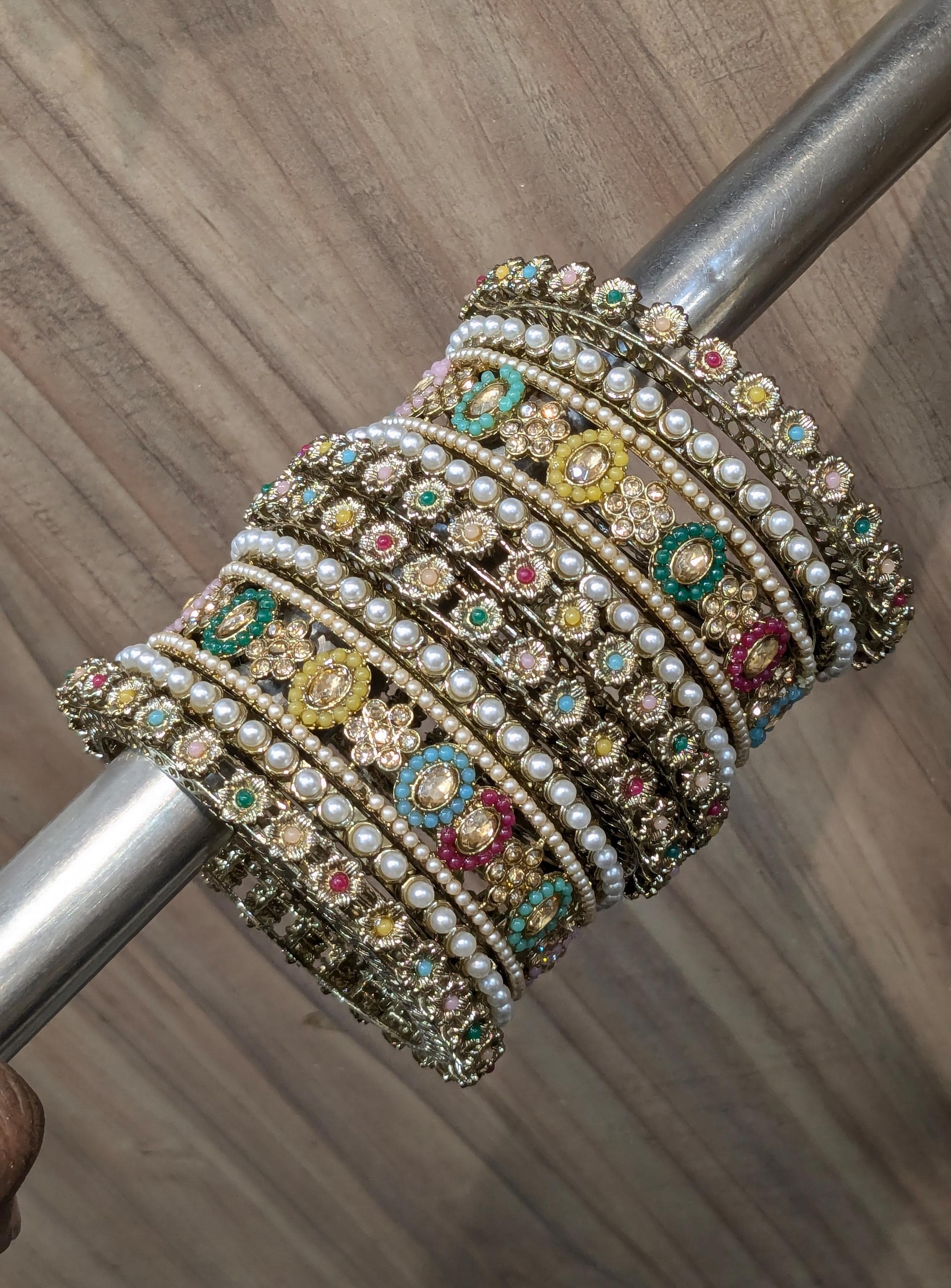 Roshani bangles set - Image 2