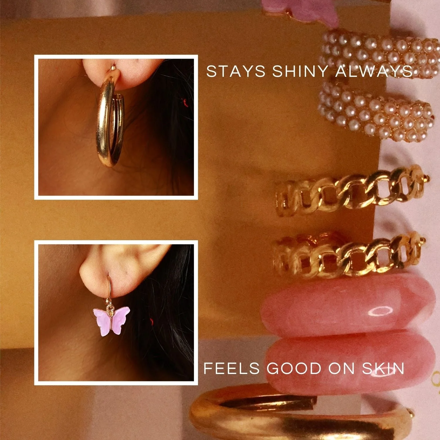 Rosy Luxe Pearl Set - Image 2
