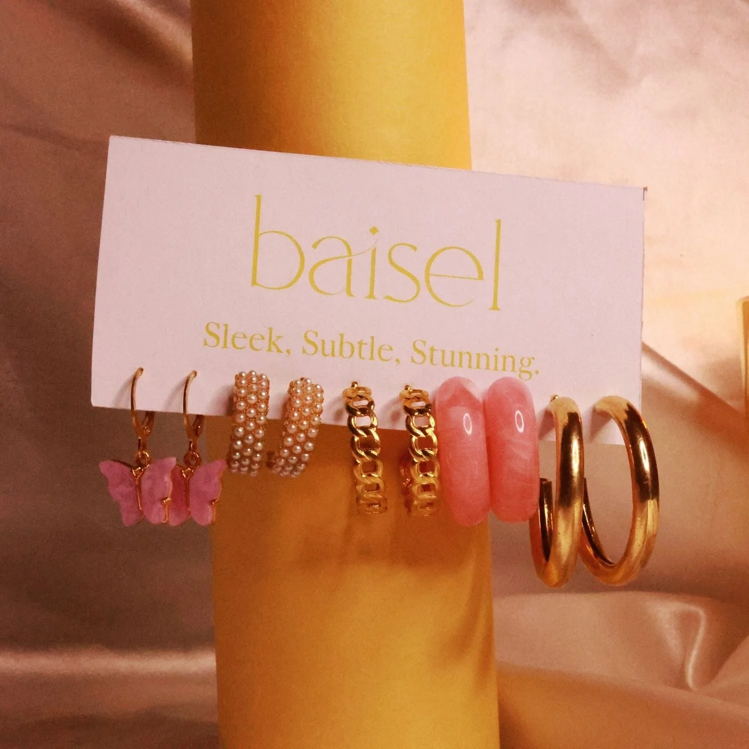Rosy Luxe Pearl Set - Image 8