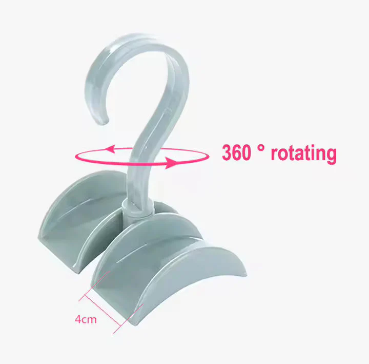 Rotating Handbag Hanger Hook Closet Storage Hooks For Bag Belt Tie Scarf 1 pc - Image 3